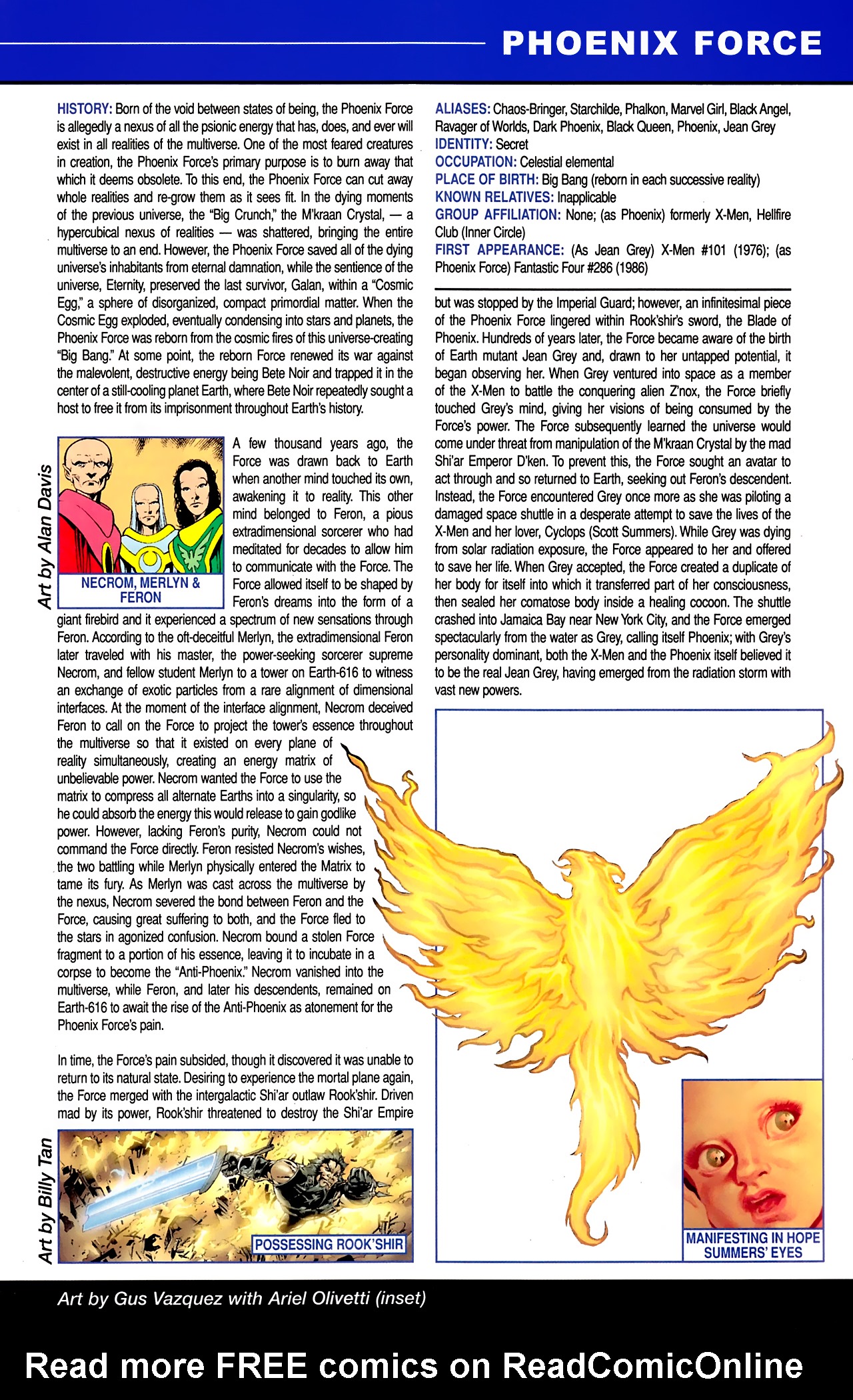 Read online X-Men: Phoenix Force Handbook comic -  Issue # Full - 51