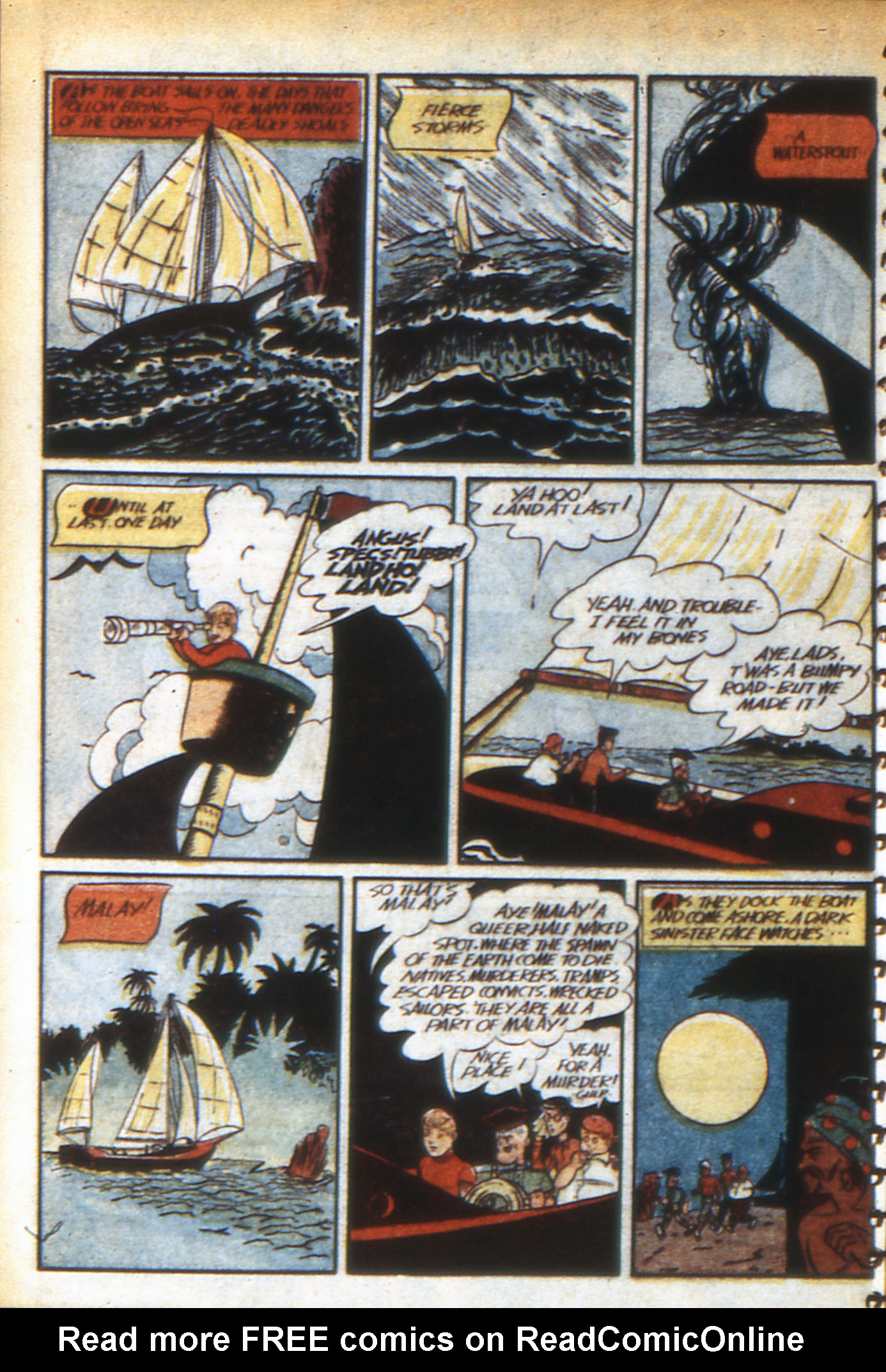 Read online Adventure Comics (1938) comic -  Issue #50 - 53