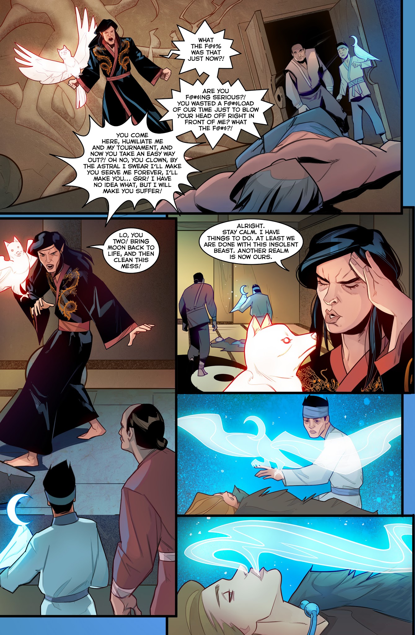 Read online Realmwalkers comic -  Issue #10 - 12