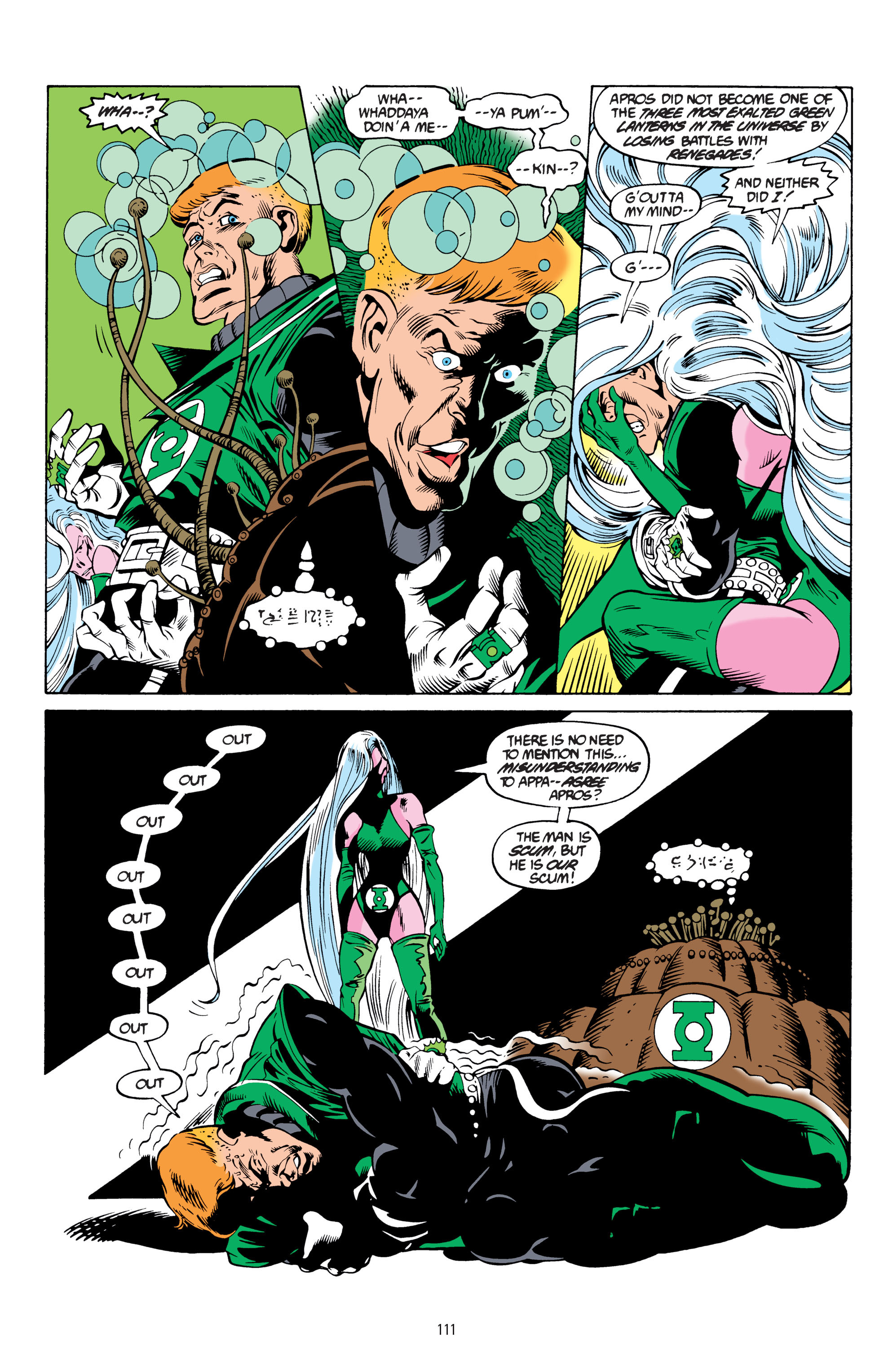 Read online Tales of the Green Lantern Corps comic -  Issue # _TPB 3 - 112