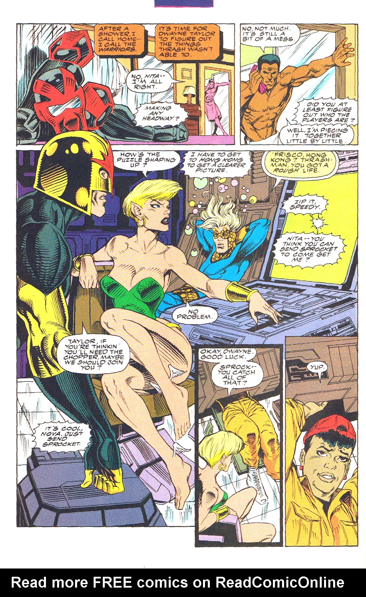 Read online Night Thrasher: Four Control comic -  Issue #2 - 22