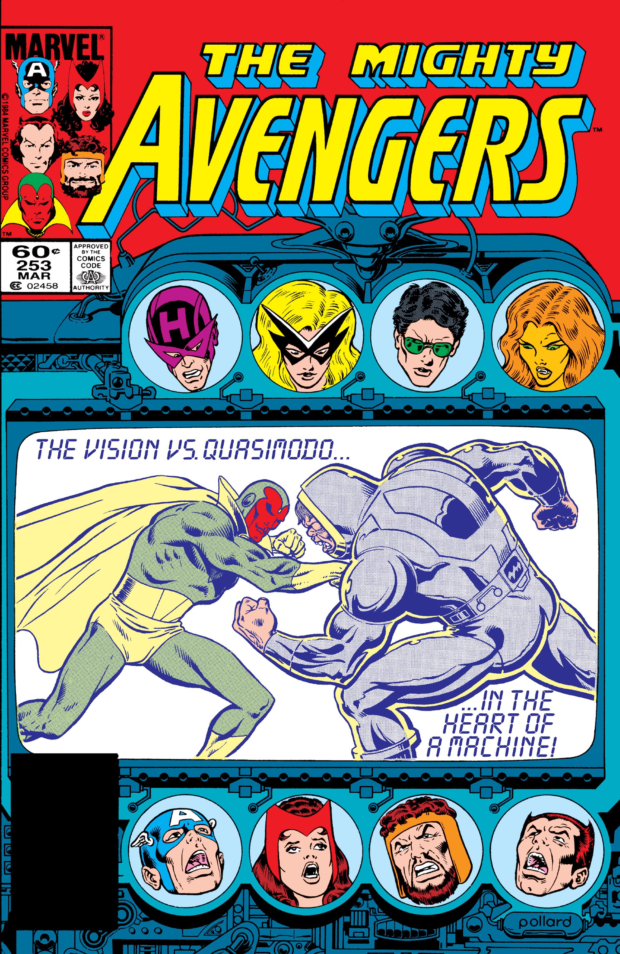 Read online The Avengers (1963) comic -  Issue #253 - 1