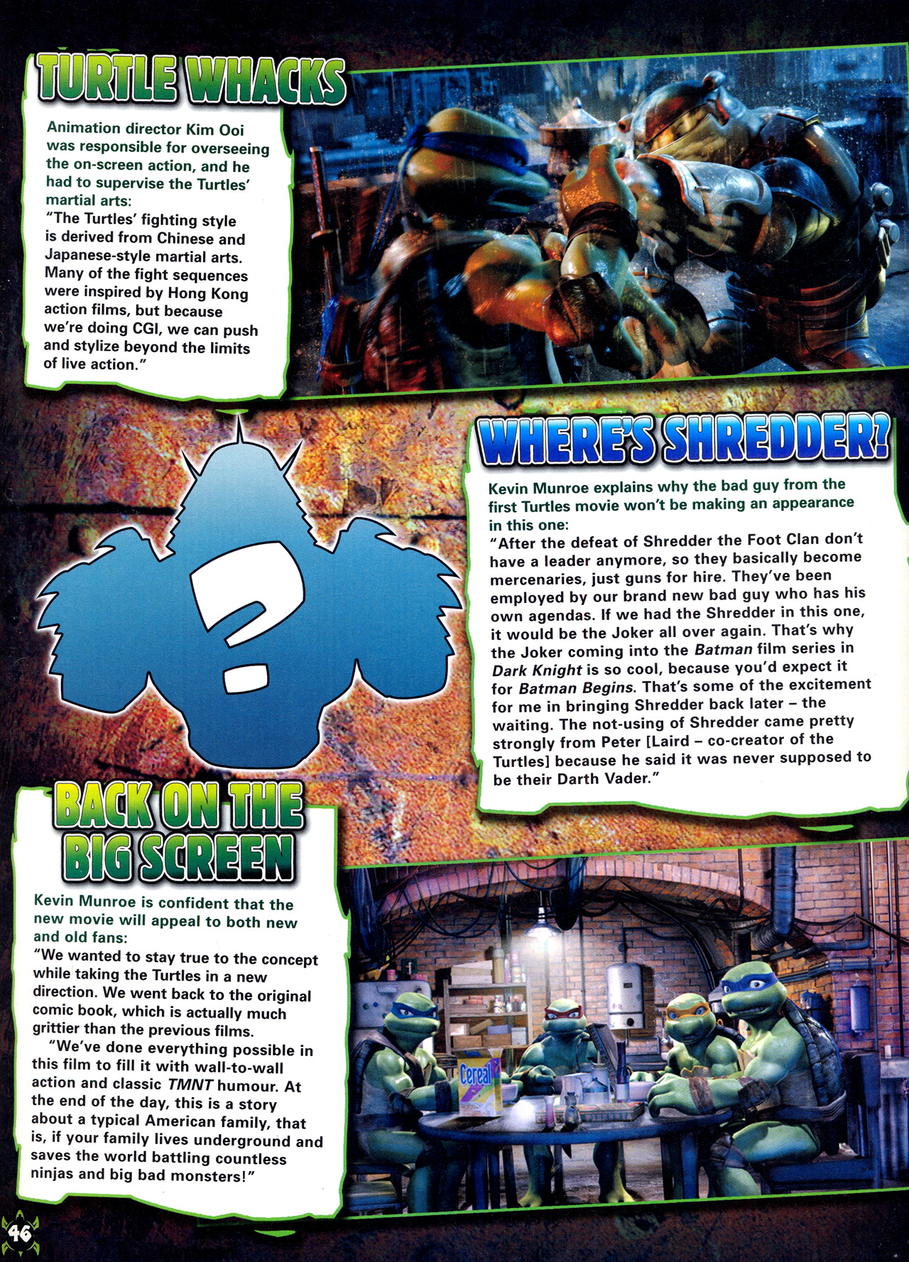 Read online Teenage Mutant Ninja Turtles Comic comic -  Issue #1 - 39