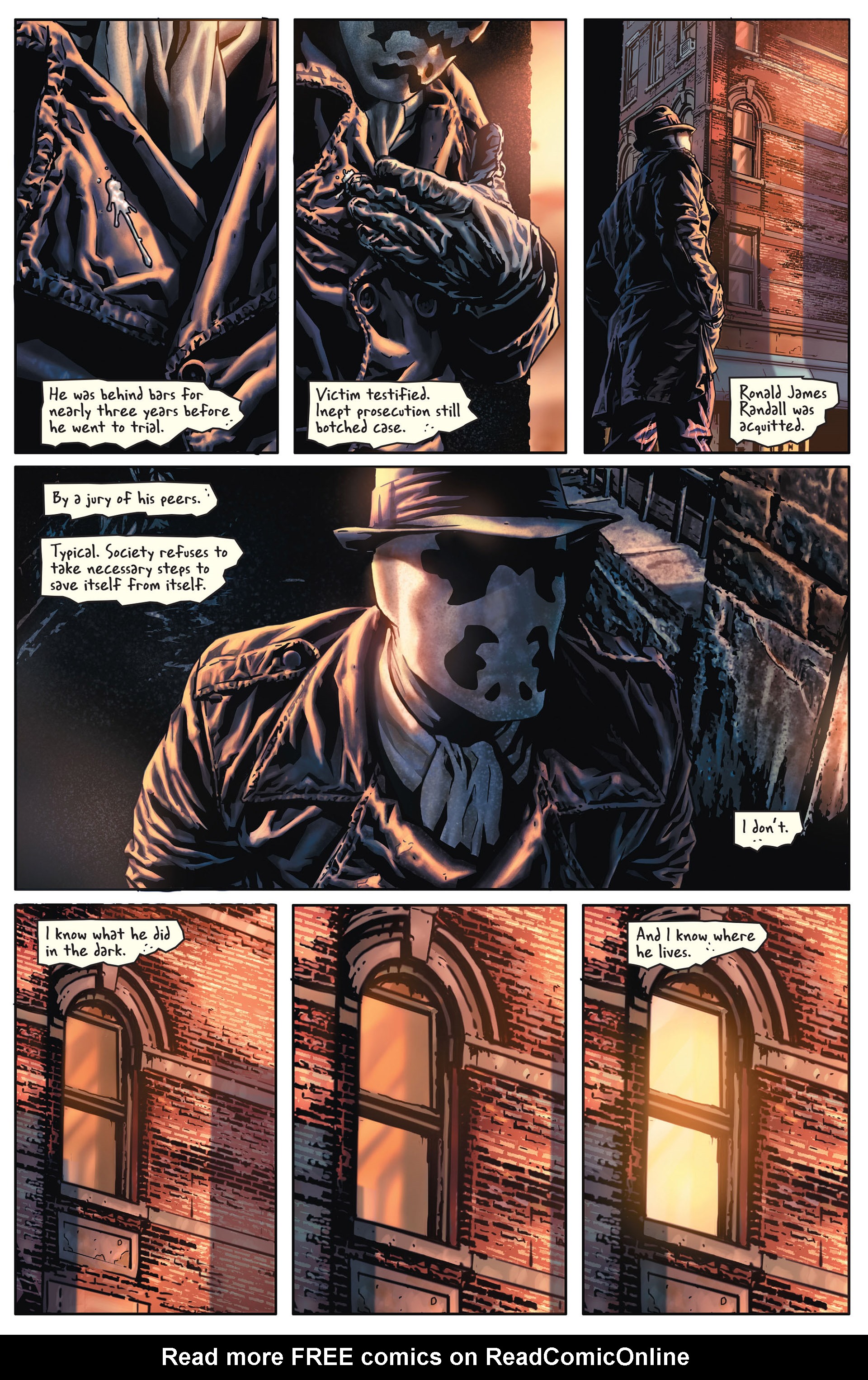 Read online Before Watchmen: Rorschach comic -  Issue #4 - 24