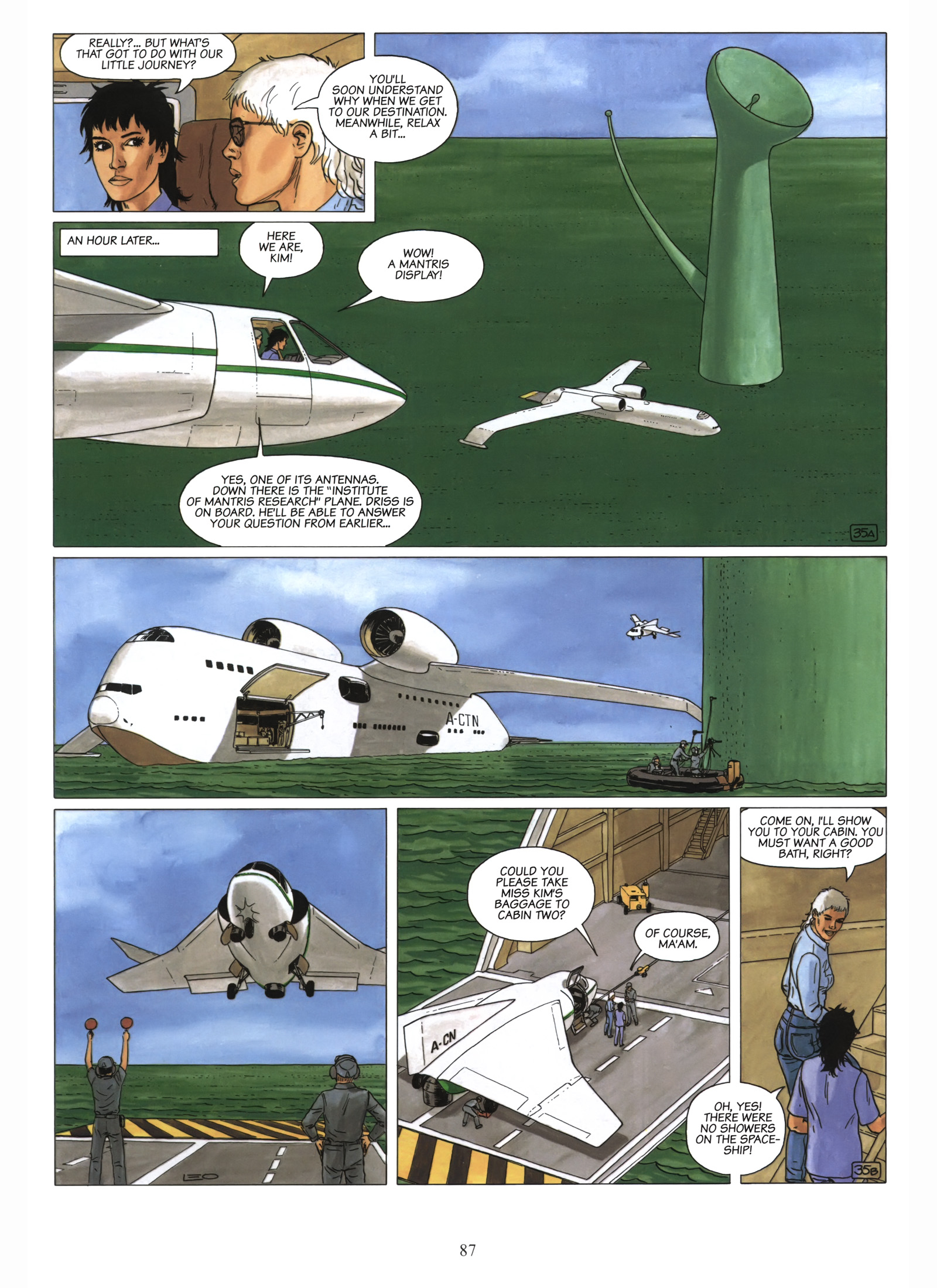 Read online Aldebaran comic -  Issue # TPB 3 - 89