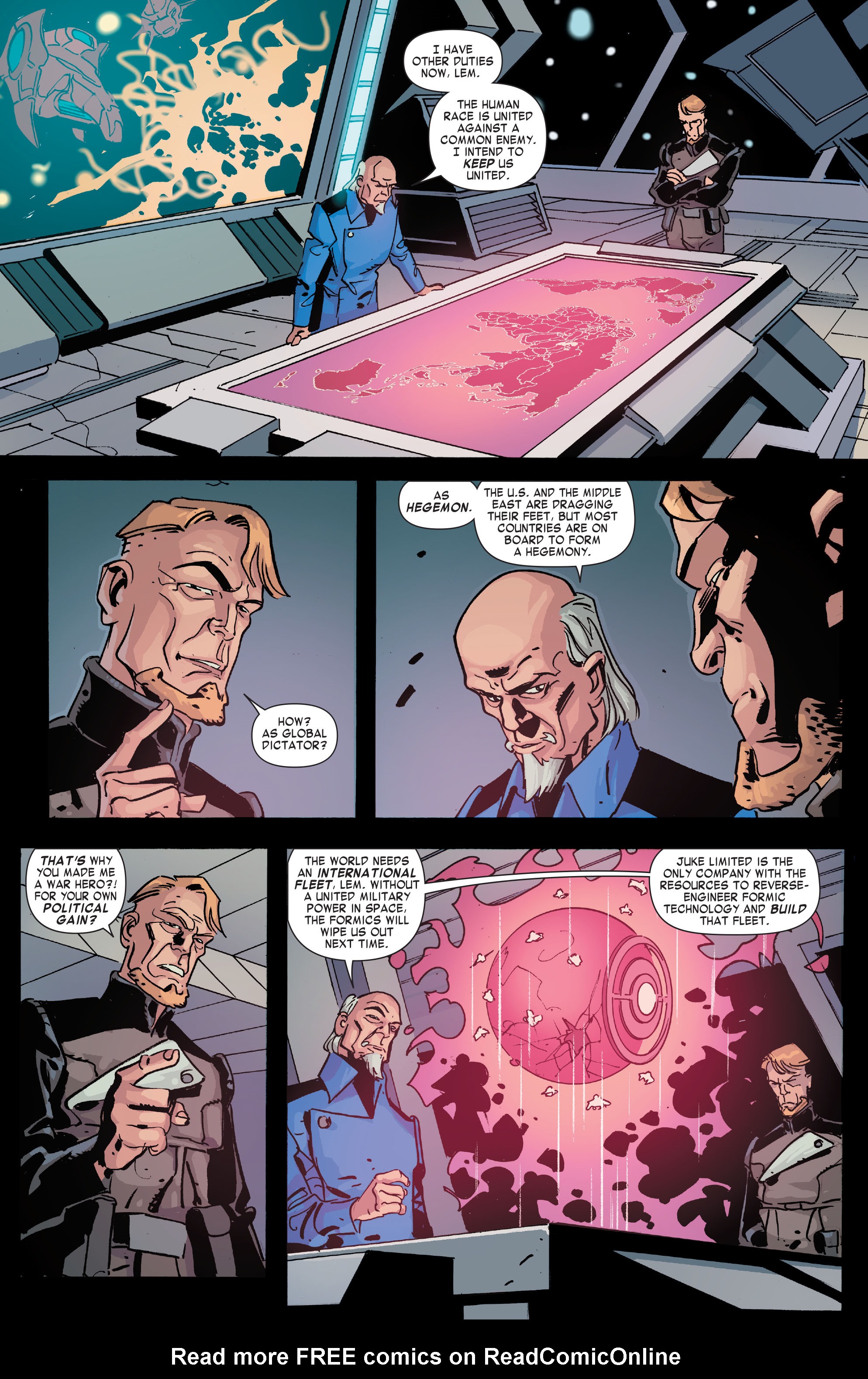 Read online Formic Wars: Silent Strike comic -  Issue #5 - 20