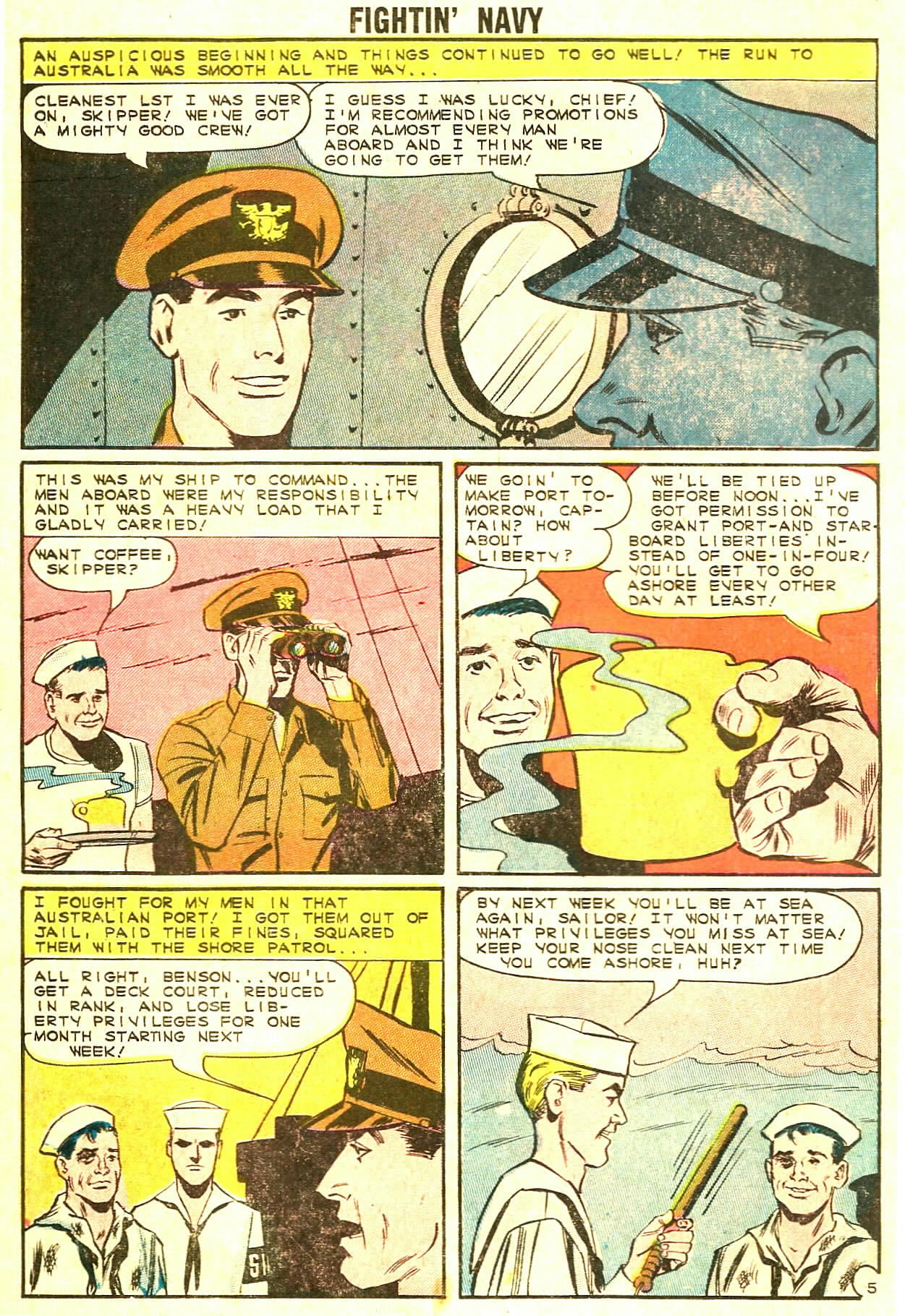 Read online Fightin' Navy comic -  Issue #114 - 18