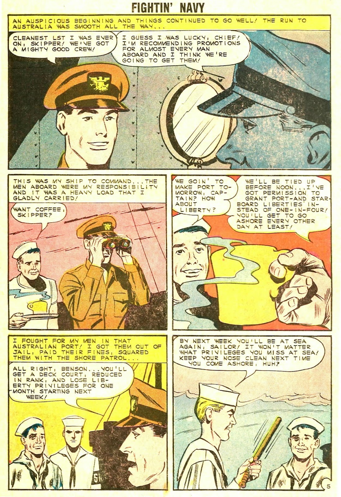 Read online Fightin' Navy comic -  Issue #114 - 18