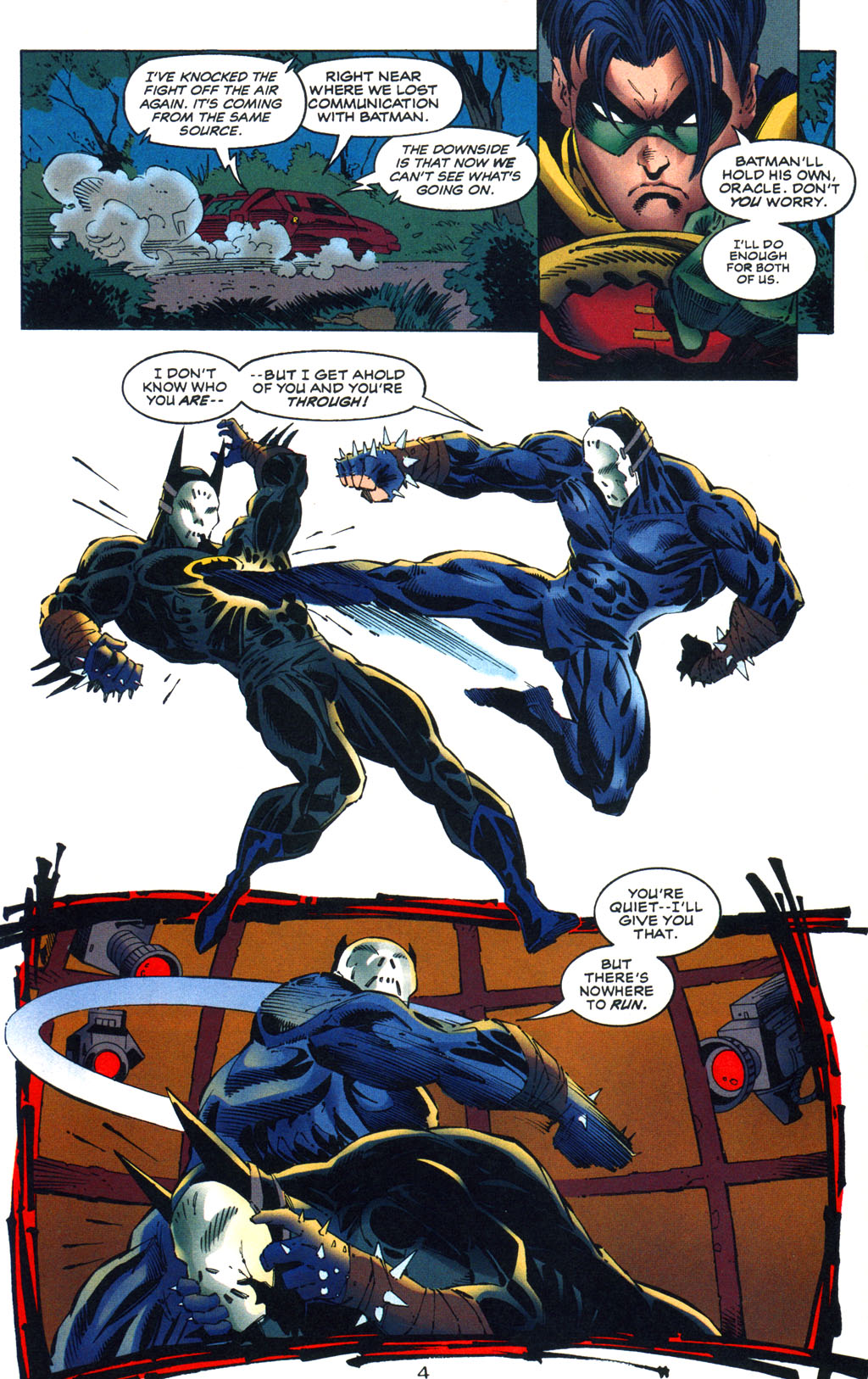 Read online Batman/Wildcat comic -  Issue #3 - 4
