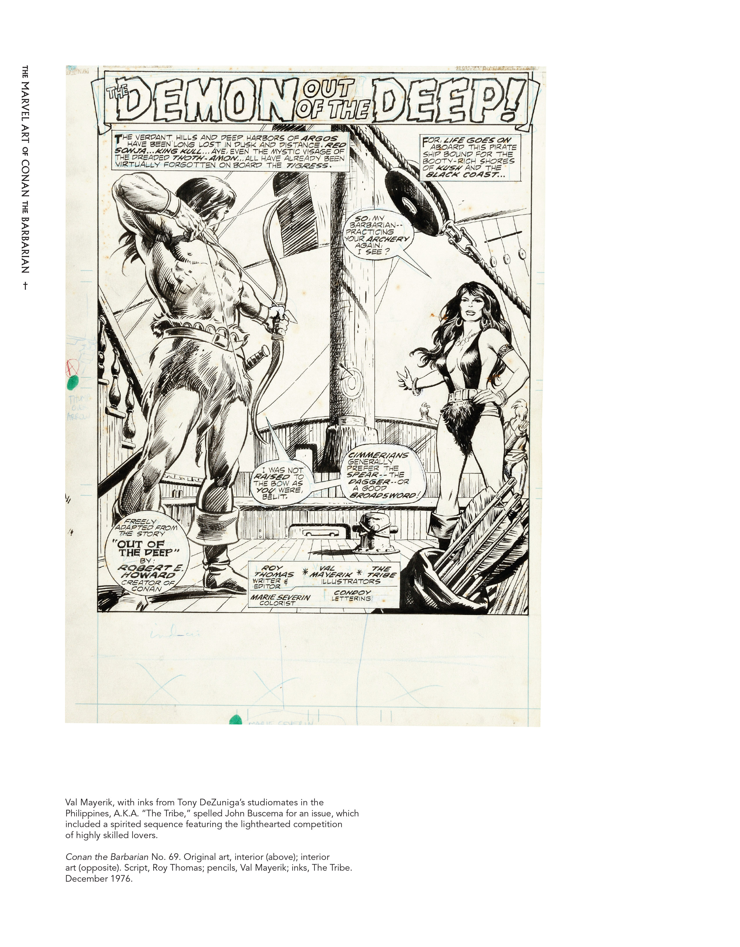 Read online Marvel Art of Conan the Barbarian comic -  Issue # TPB (Part 1) - 70