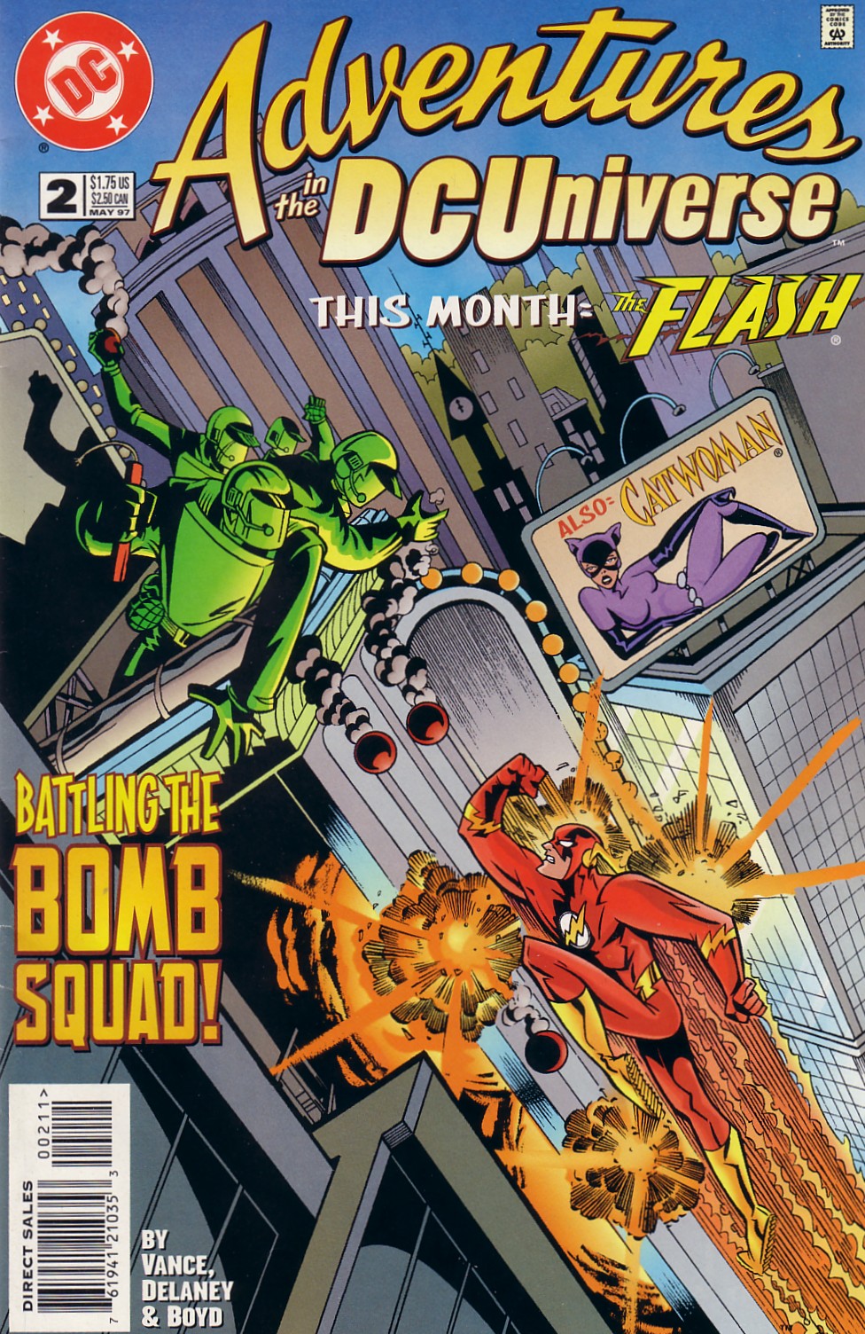 Read online Adventures in the DC Universe comic -  Issue #2 - 1