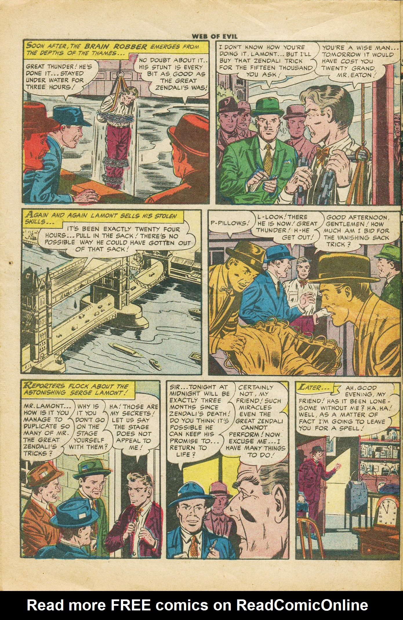 Read online Web of Evil comic -  Issue #17 - 8