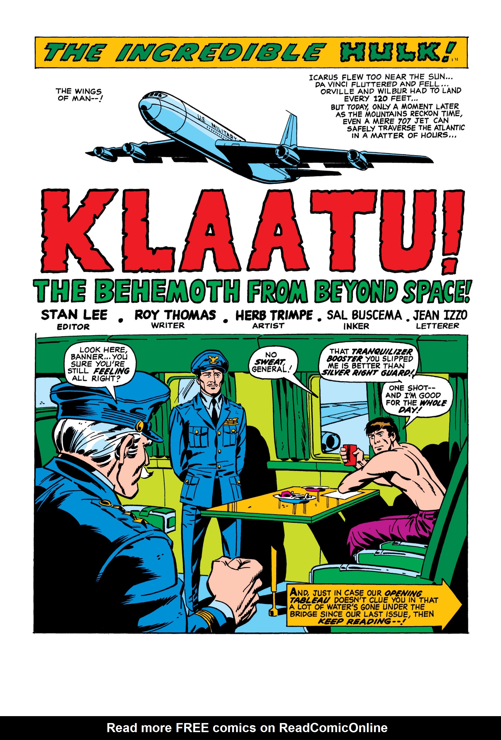 Read online Marvel Masterworks: The Incredible Hulk comic -  Issue # TPB 7 (Part 1) - 28