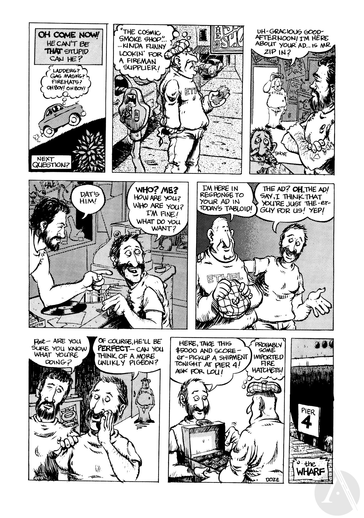 Read online Dope Comix comic -  Issue #1 - 8