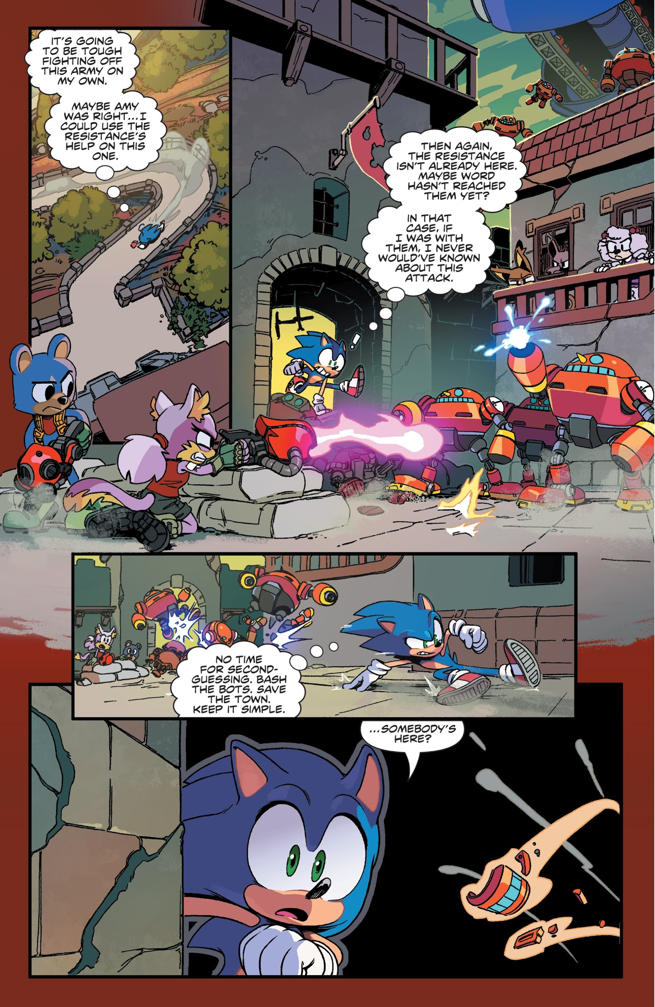 Read online Sonic the Hedgehog (2018) comic -  Issue #4 - 4