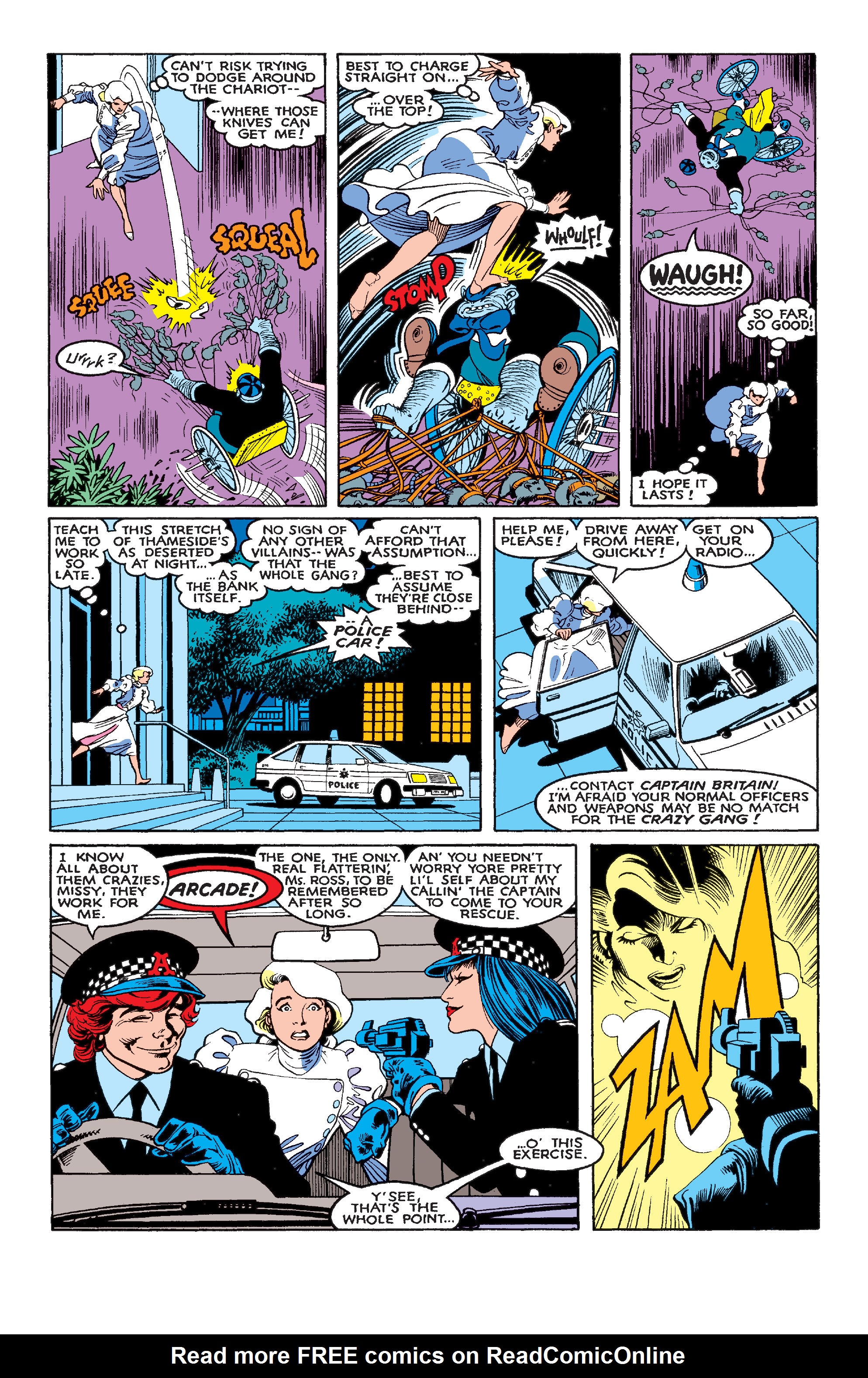 Read online Excalibur (1988) comic -  Issue #4 - 6