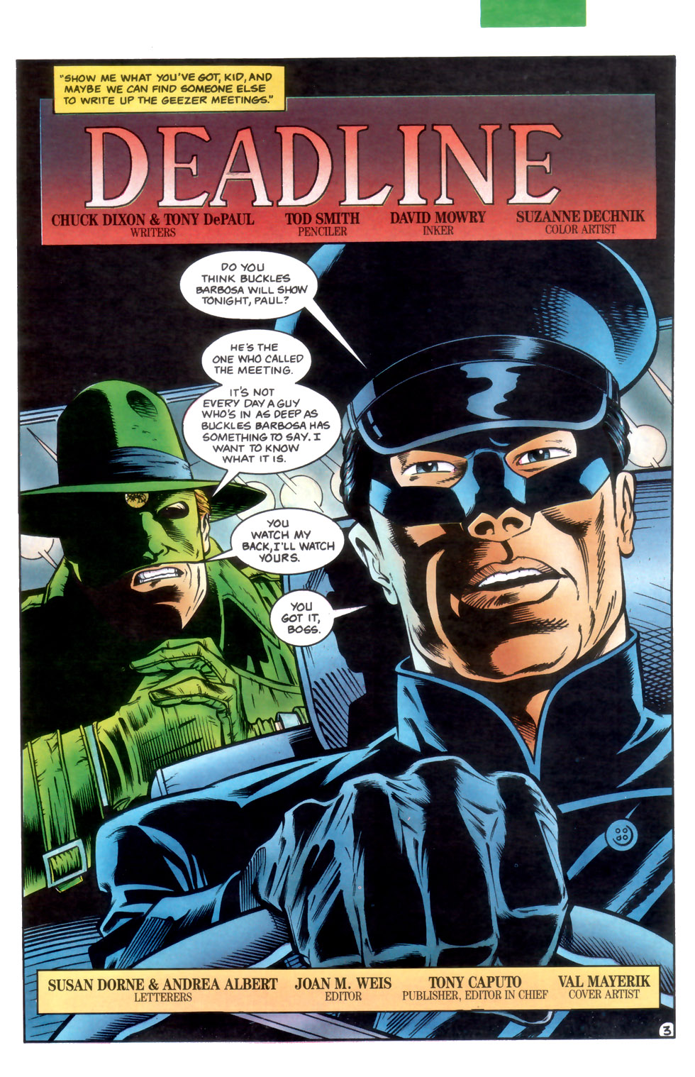 Read online The Green Hornet (1991) comic -  Issue #9 - 4