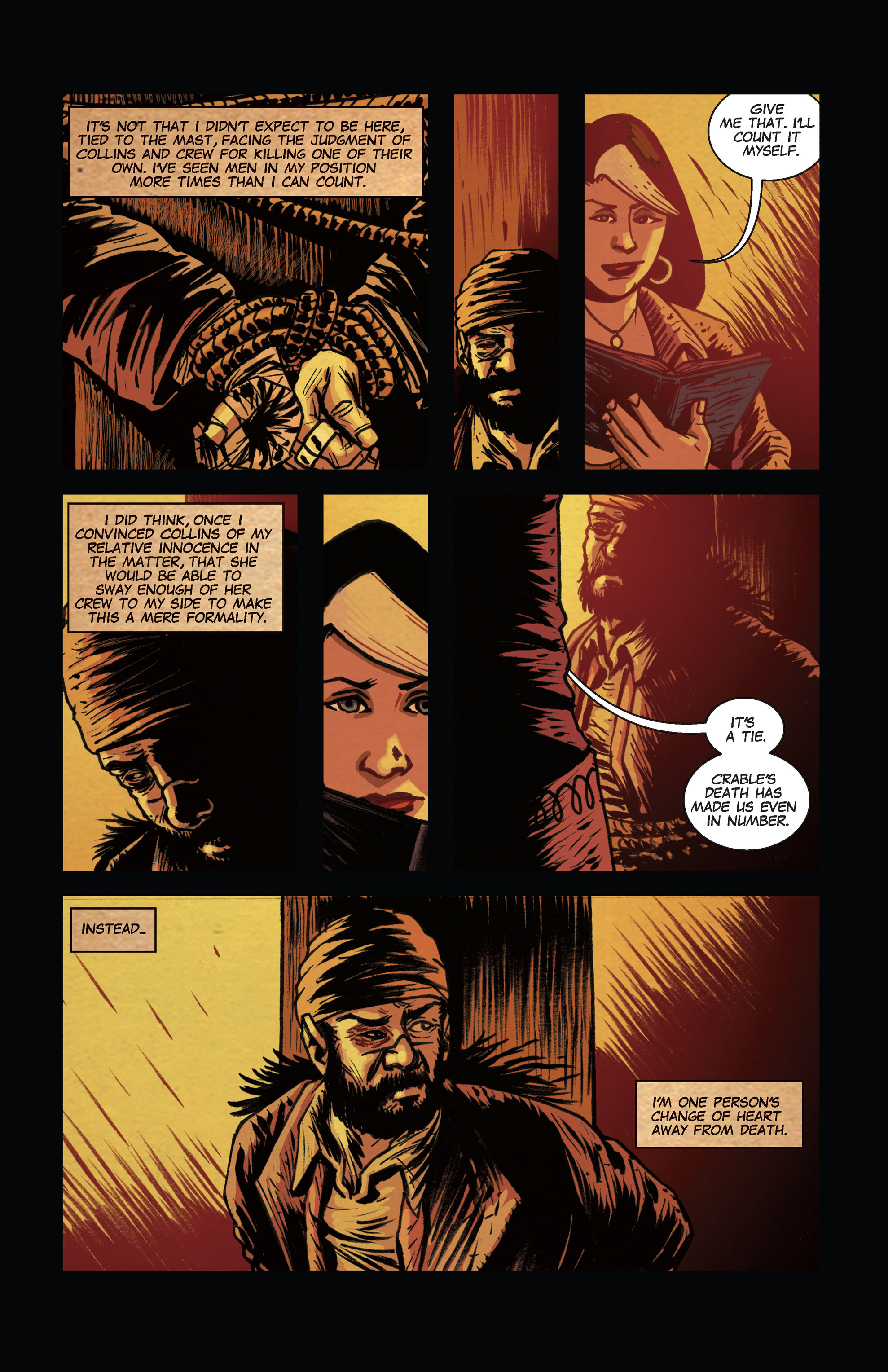 Read online Pirate Eye: Exiled From Exile comic -  Issue #3 - 13