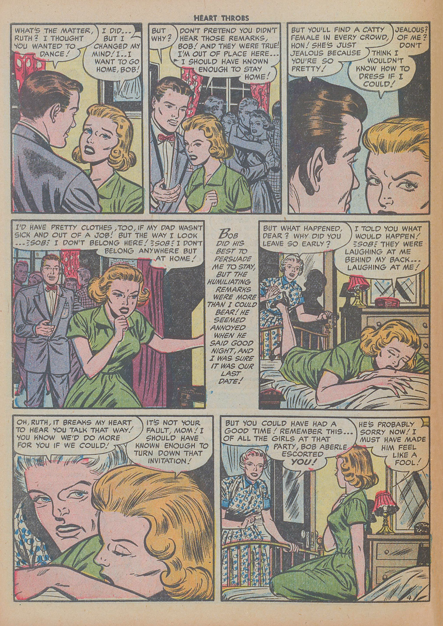 Read online Heart Throbs comic -  Issue #29 - 30