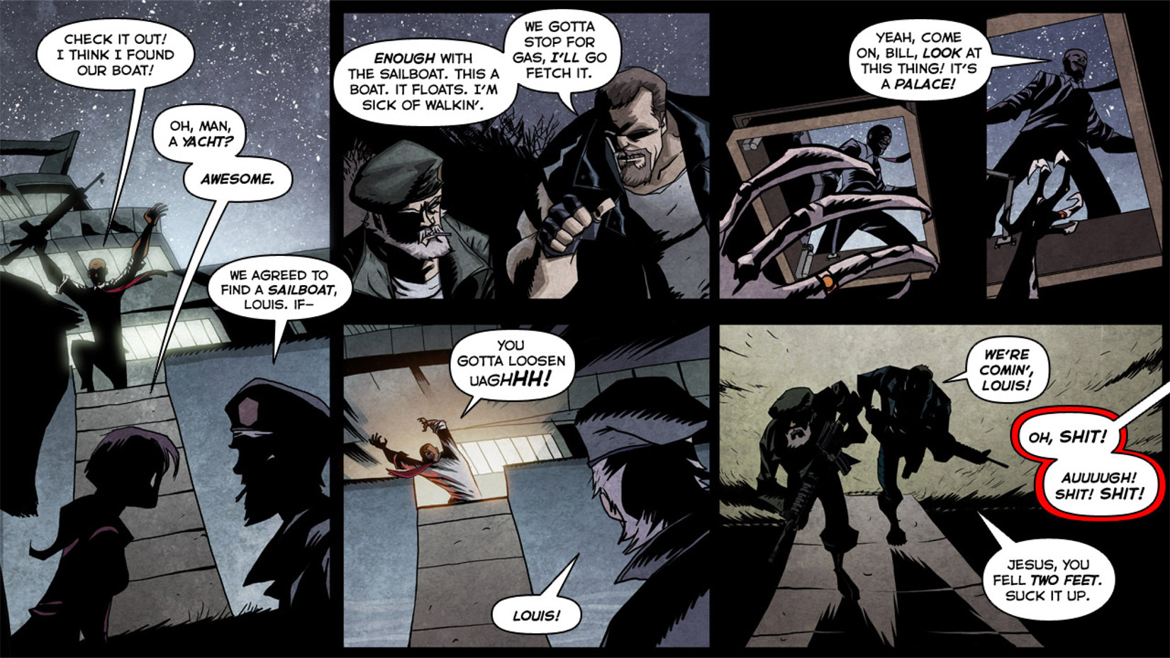 Read online Left 4 Dead: The Sacrifice comic -  Issue #4 - 23