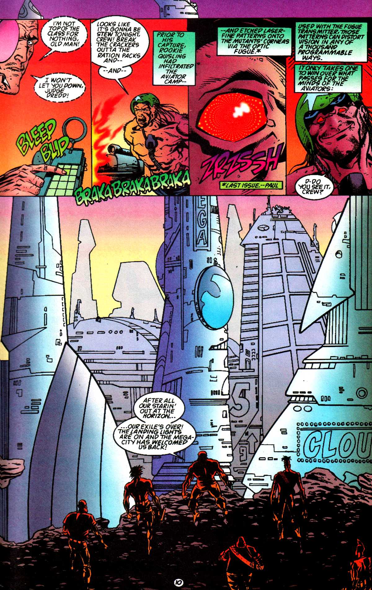 Read online Judge Dredd: Legends of the Law comic -  Issue #7 - 14