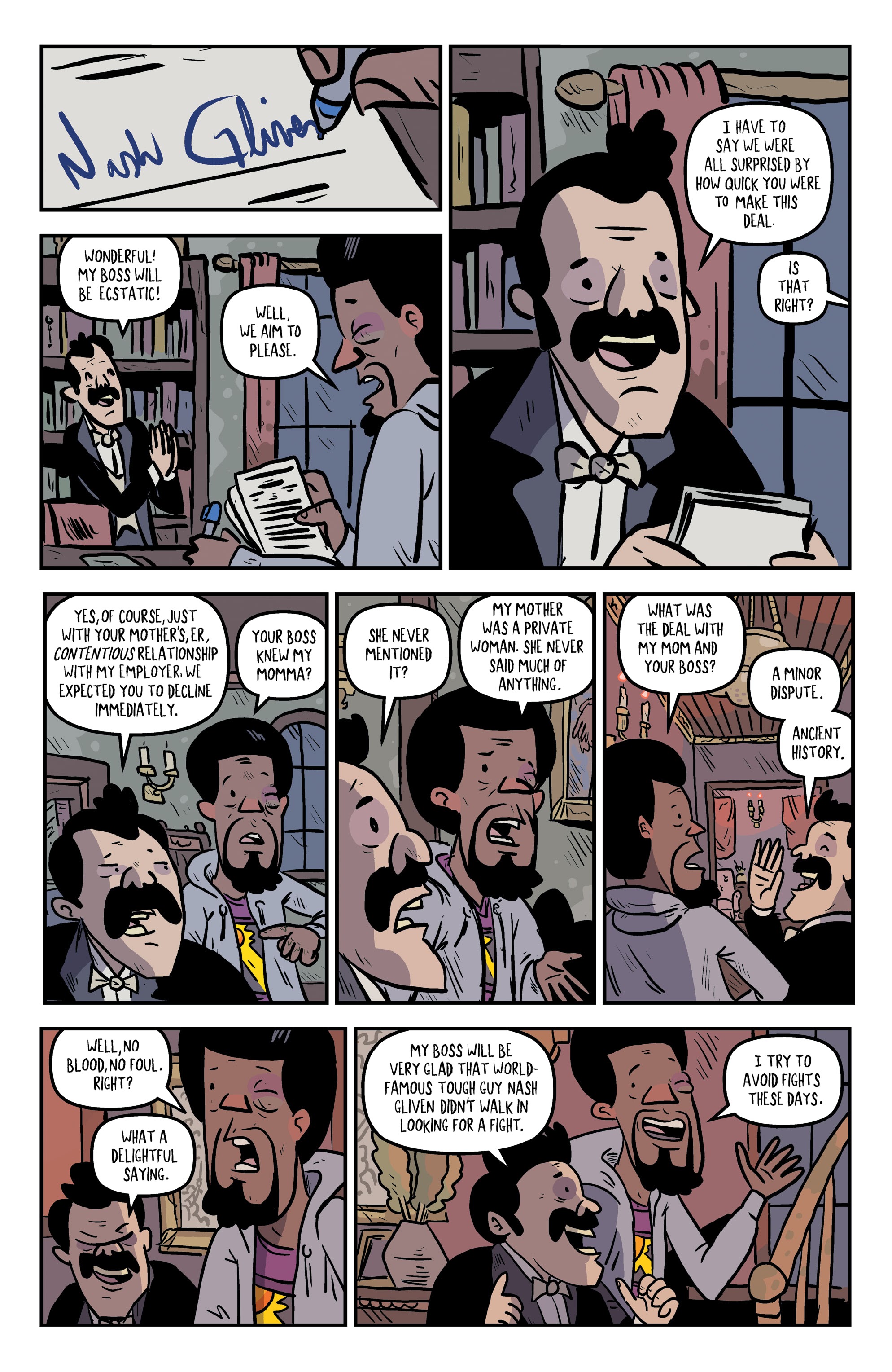 Read online Old Head comic -  Issue # TPB - 25