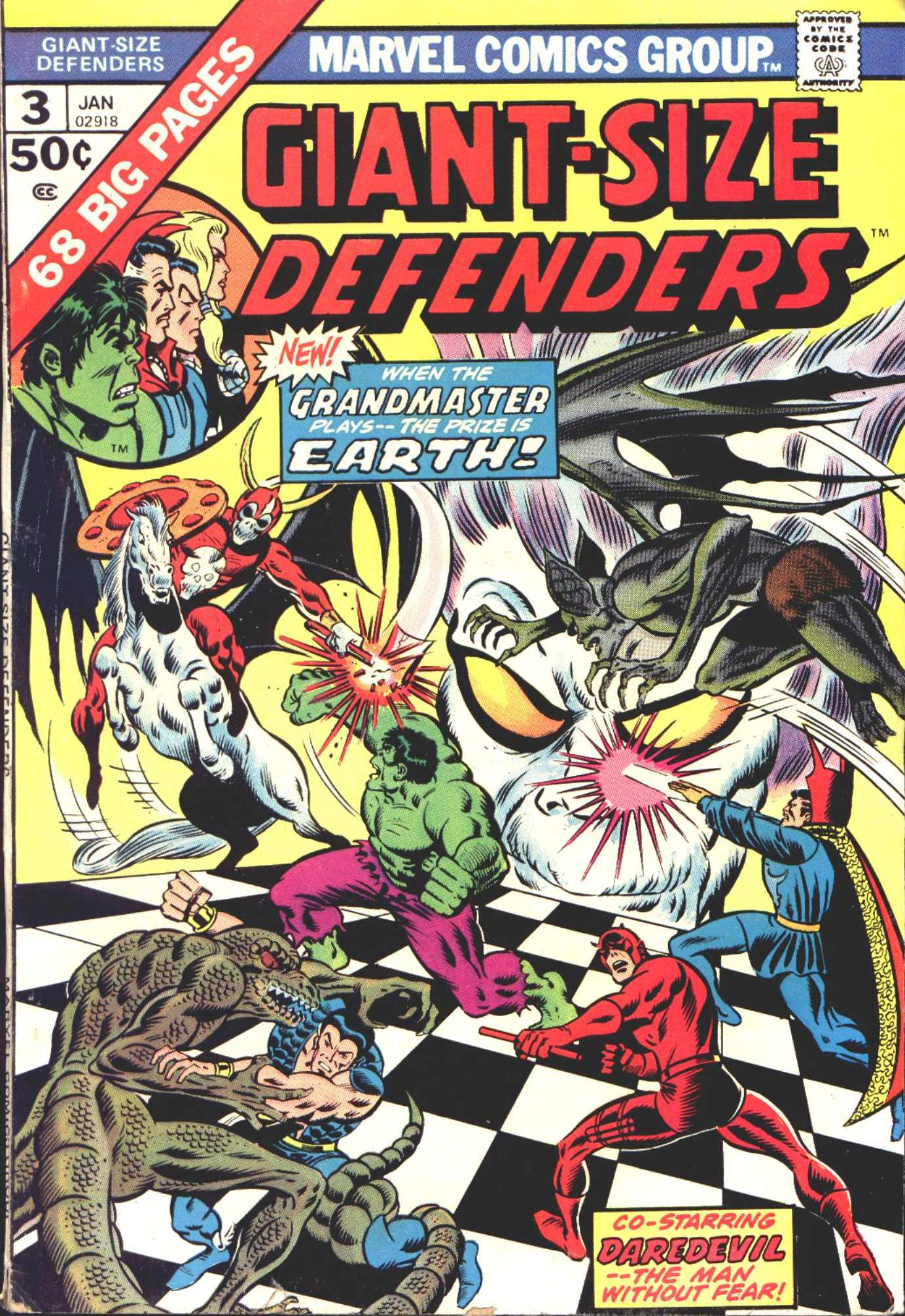 Read online Giant-Size Defenders comic -  Issue #3 - 1