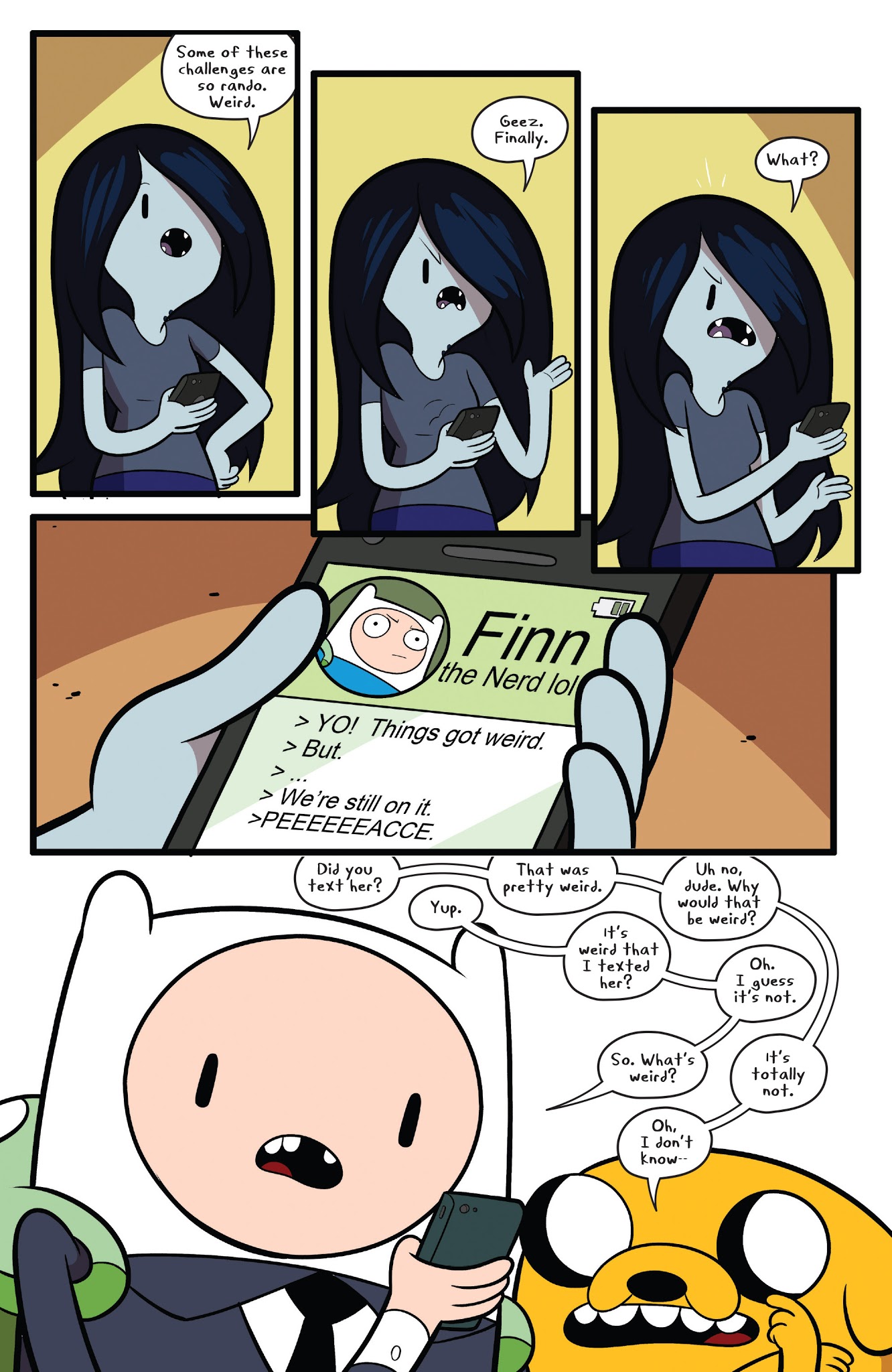 Read online Adventure Time comic -  Issue #64 - 9