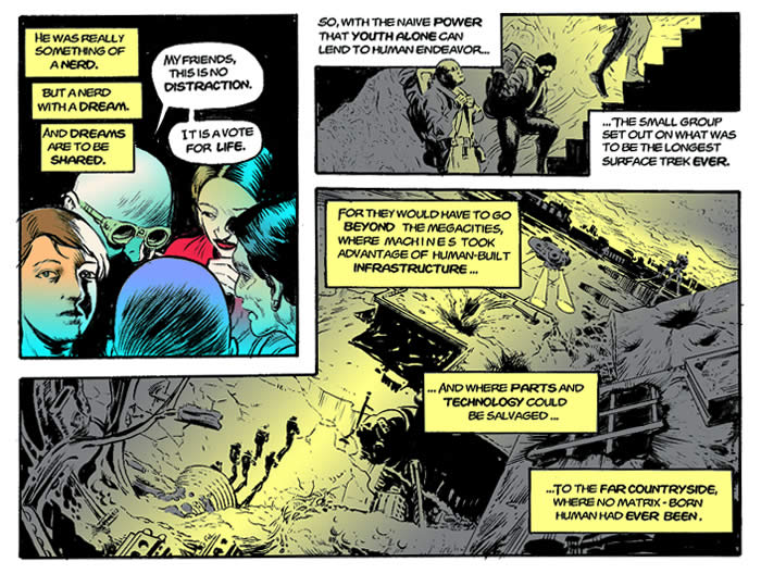 Read online The Matrix Comics comic -  Issue # TPB 1 (Part 2) - 18