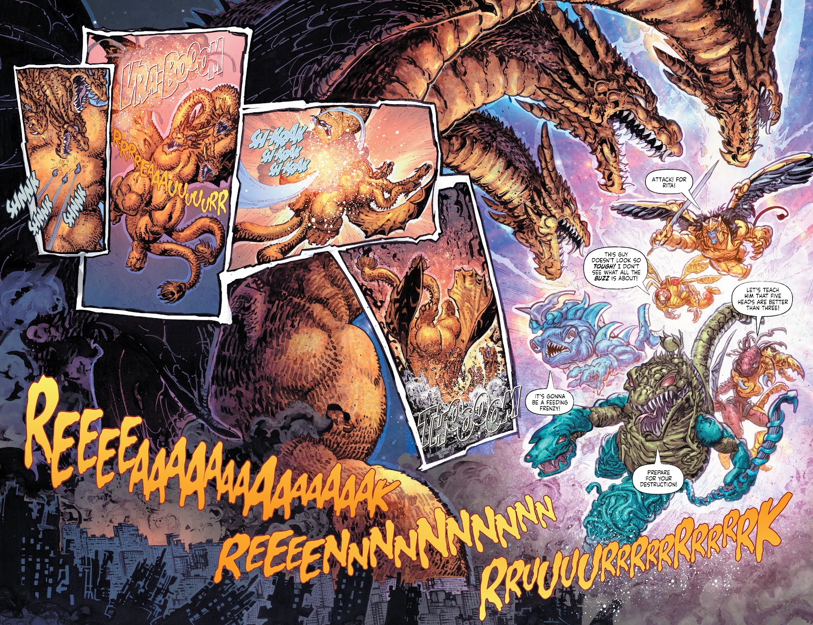 Godzilla vs. The Mighty Morphin Power Rangers issue 4 - Page 18