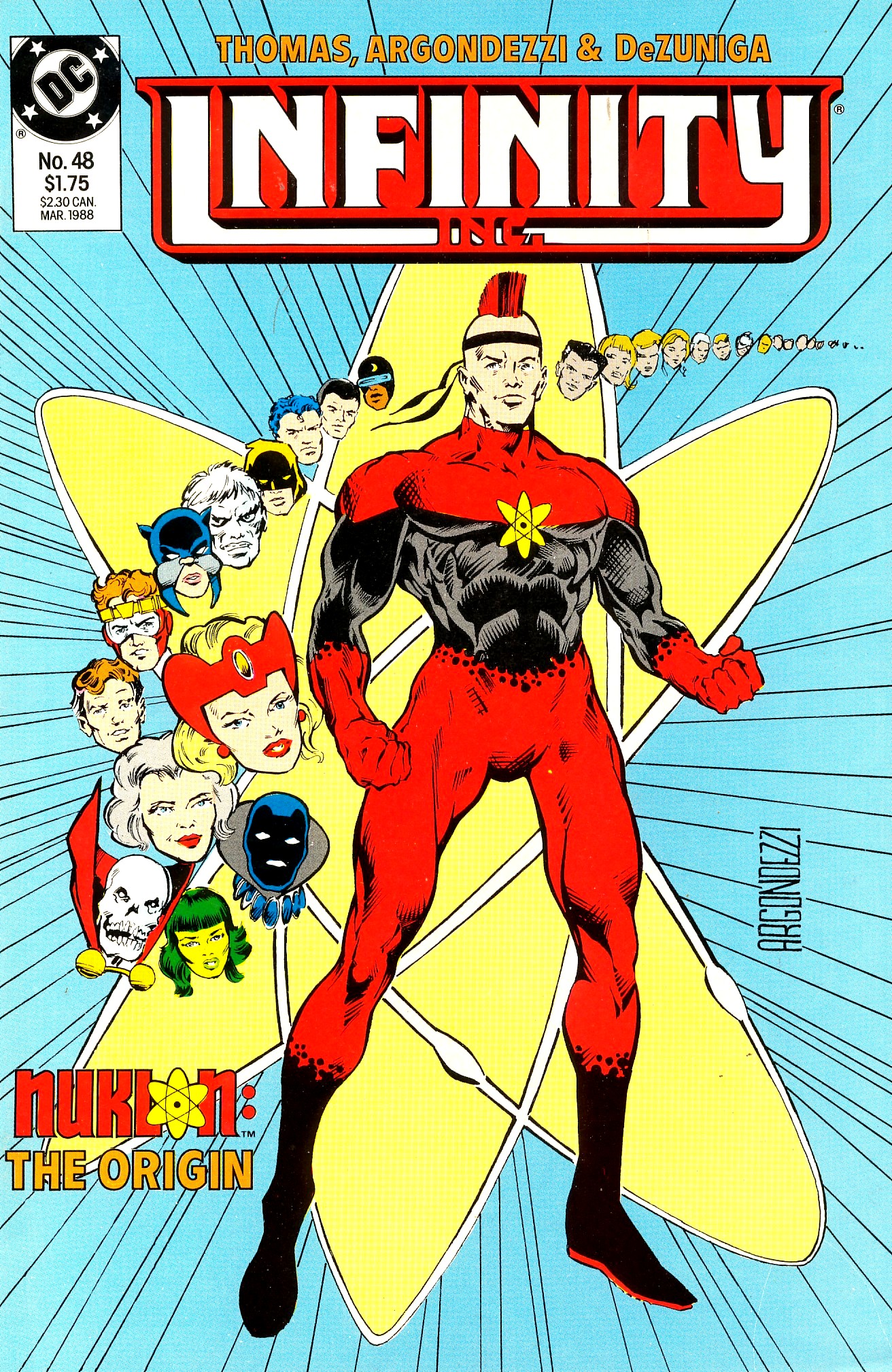 Read online Infinity Inc. (1984) comic -  Issue #48 - 1