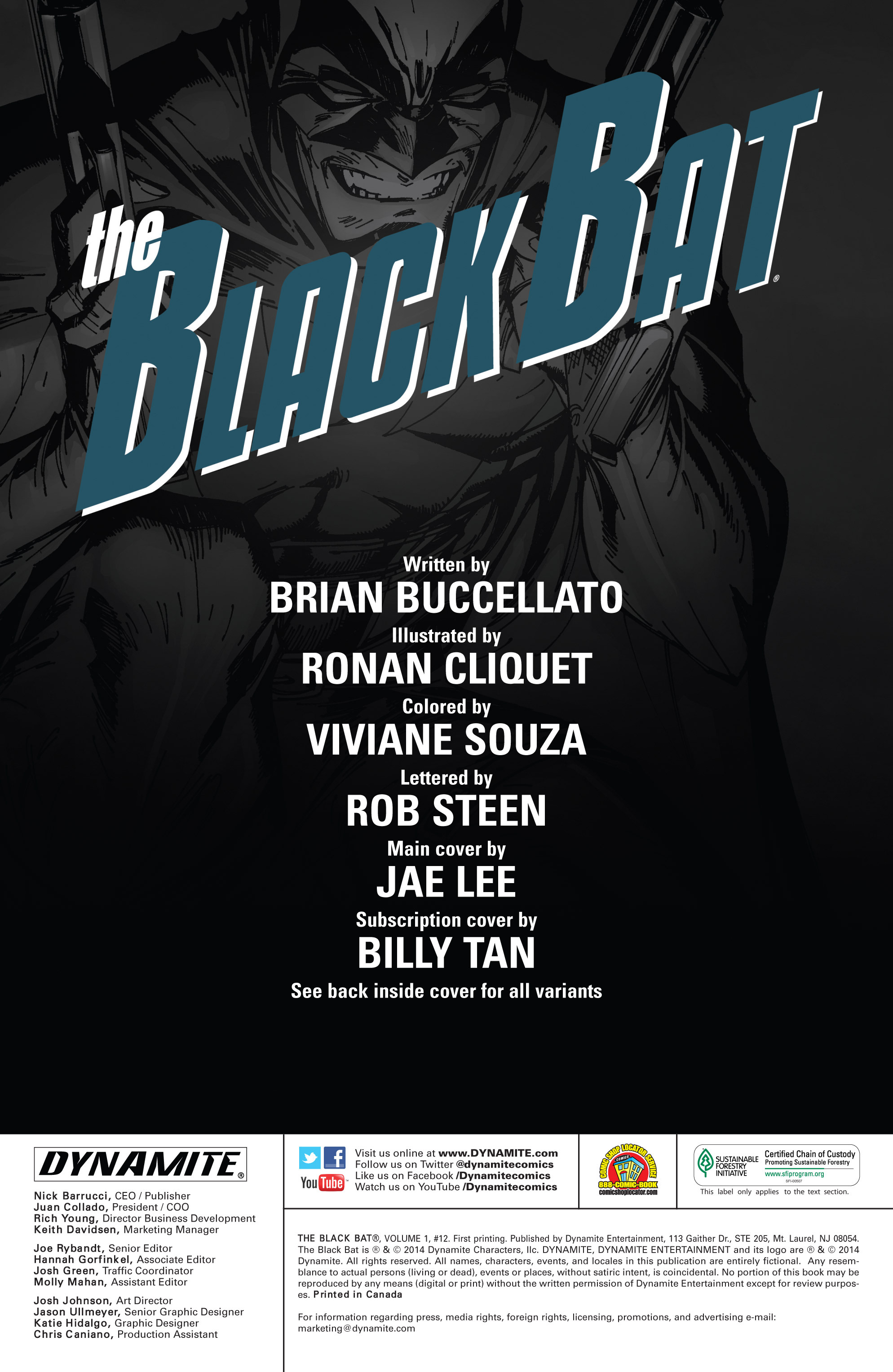 Read online The Black Bat comic -  Issue #12 - 2