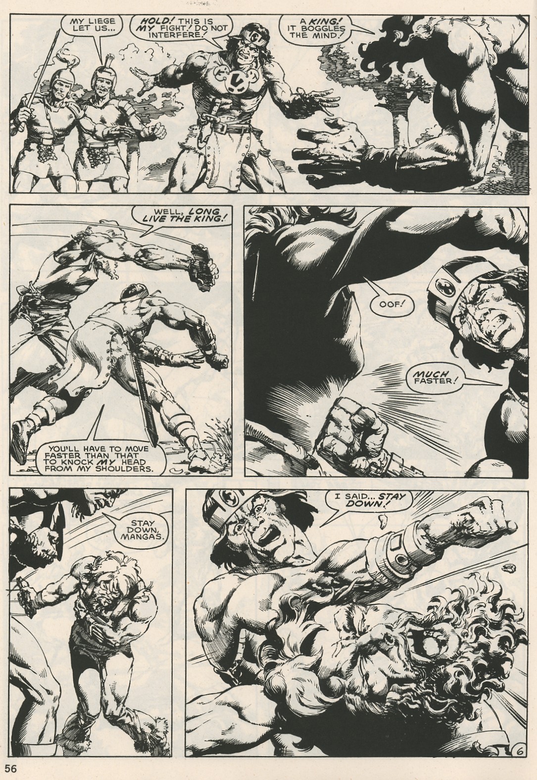 Read online The Savage Sword Of Conan comic -  Issue #125 - 56