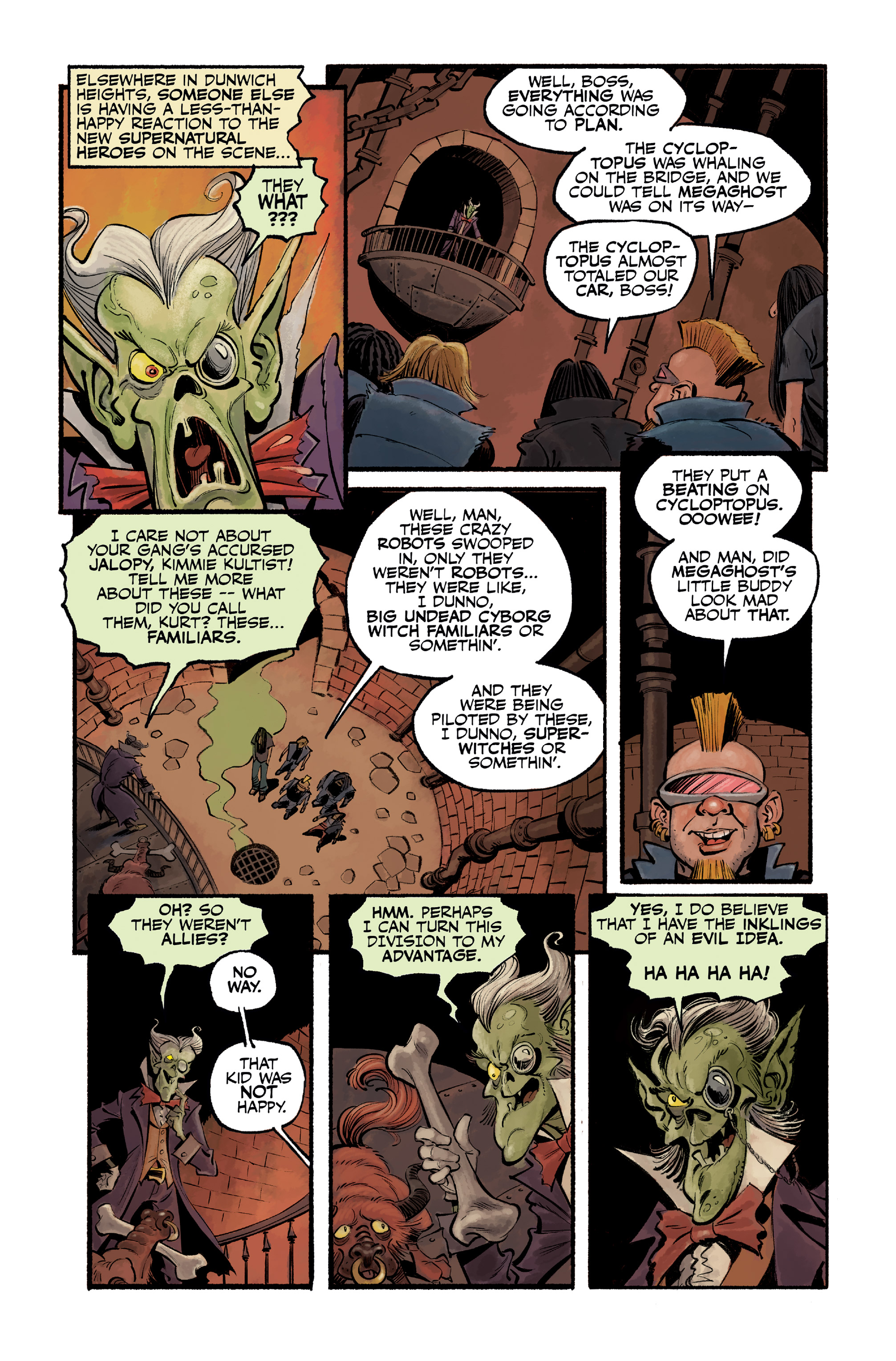 Read online MegaGhost comic -  Issue #3 - 12