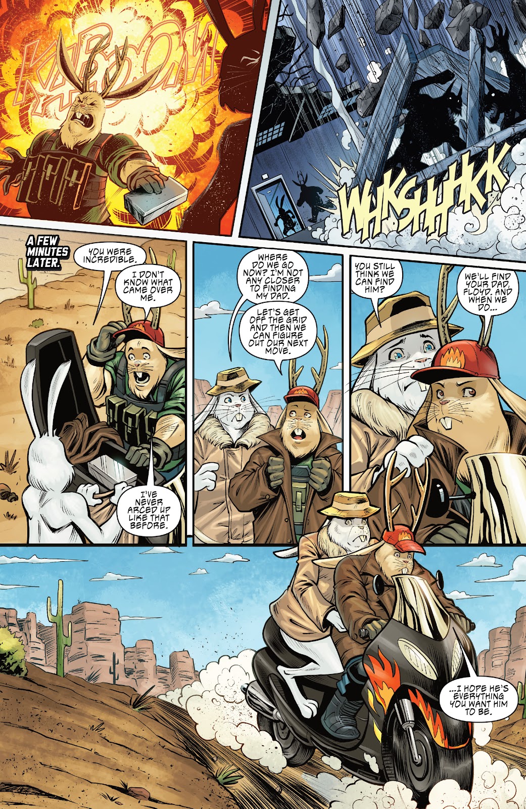 Man Goat & the Bunnyman: Green Eggs & Blam issue 2 - Page 10