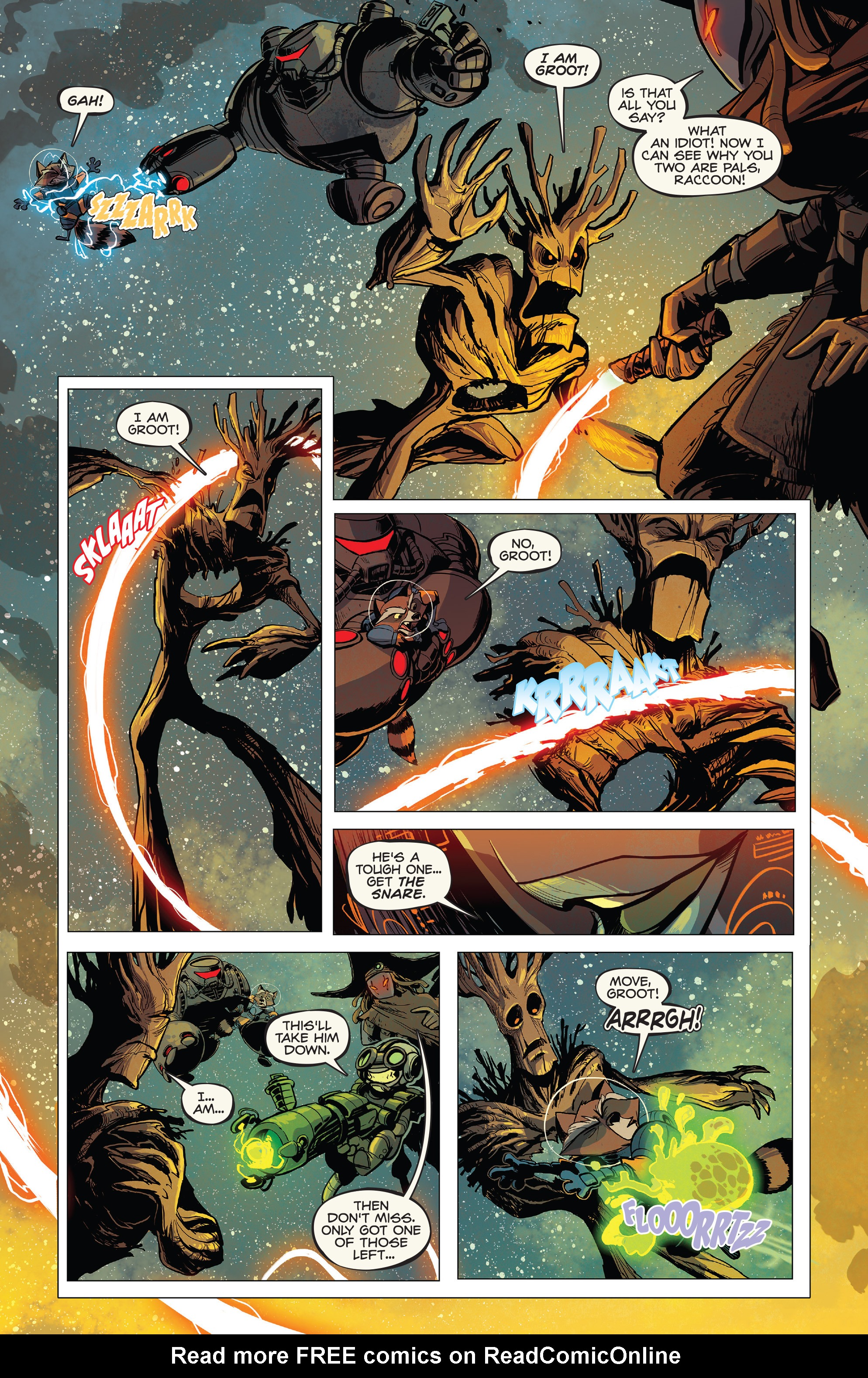 Read online Groot comic -  Issue #1 - 21