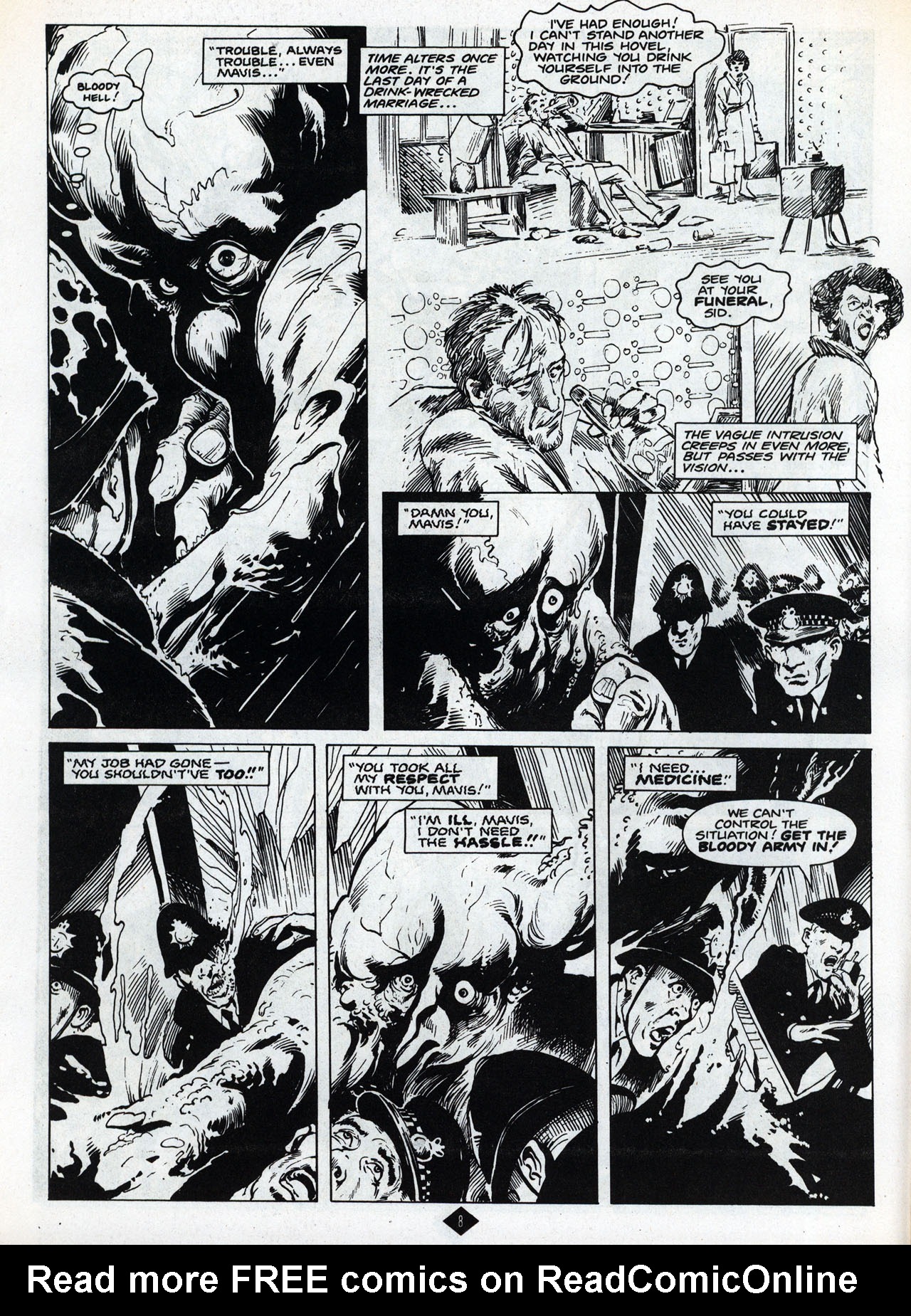 Read online Captain Britain (1985) comic -  Issue #4 - 8