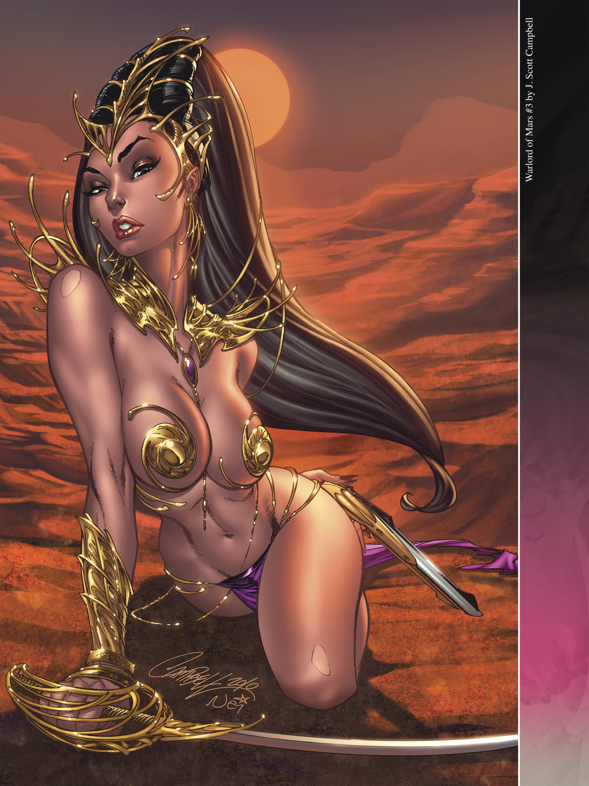 Read online The Art of Dejah Thoris and the Worlds of Mars comic -  Issue # TPB 1 (Part 2) - 42