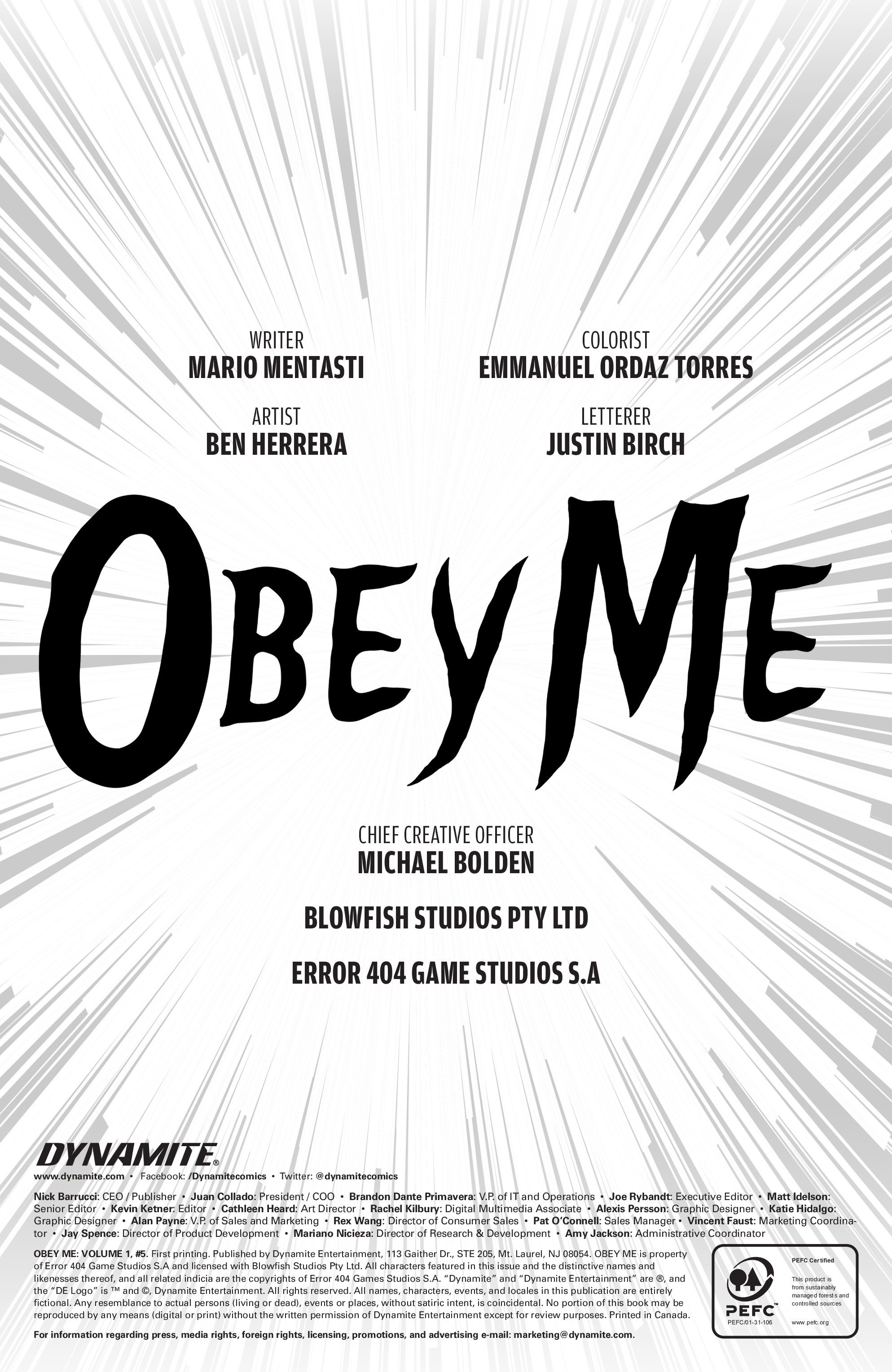 Read online Obey Me comic -  Issue #5 - 3