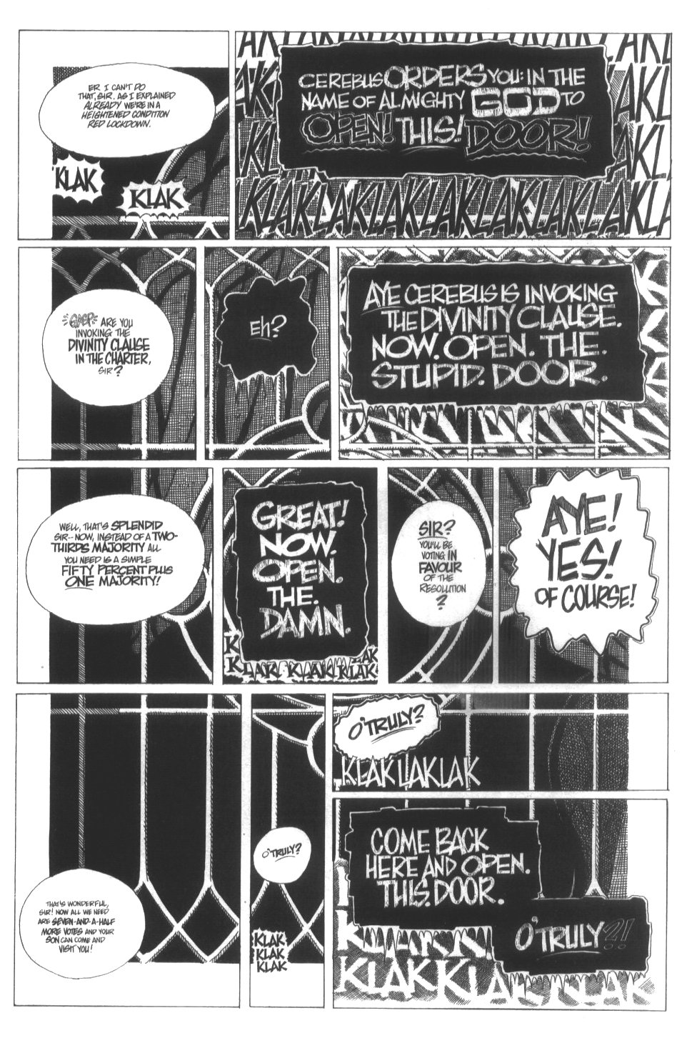 Cerebus Issue #293 #291 - English 6