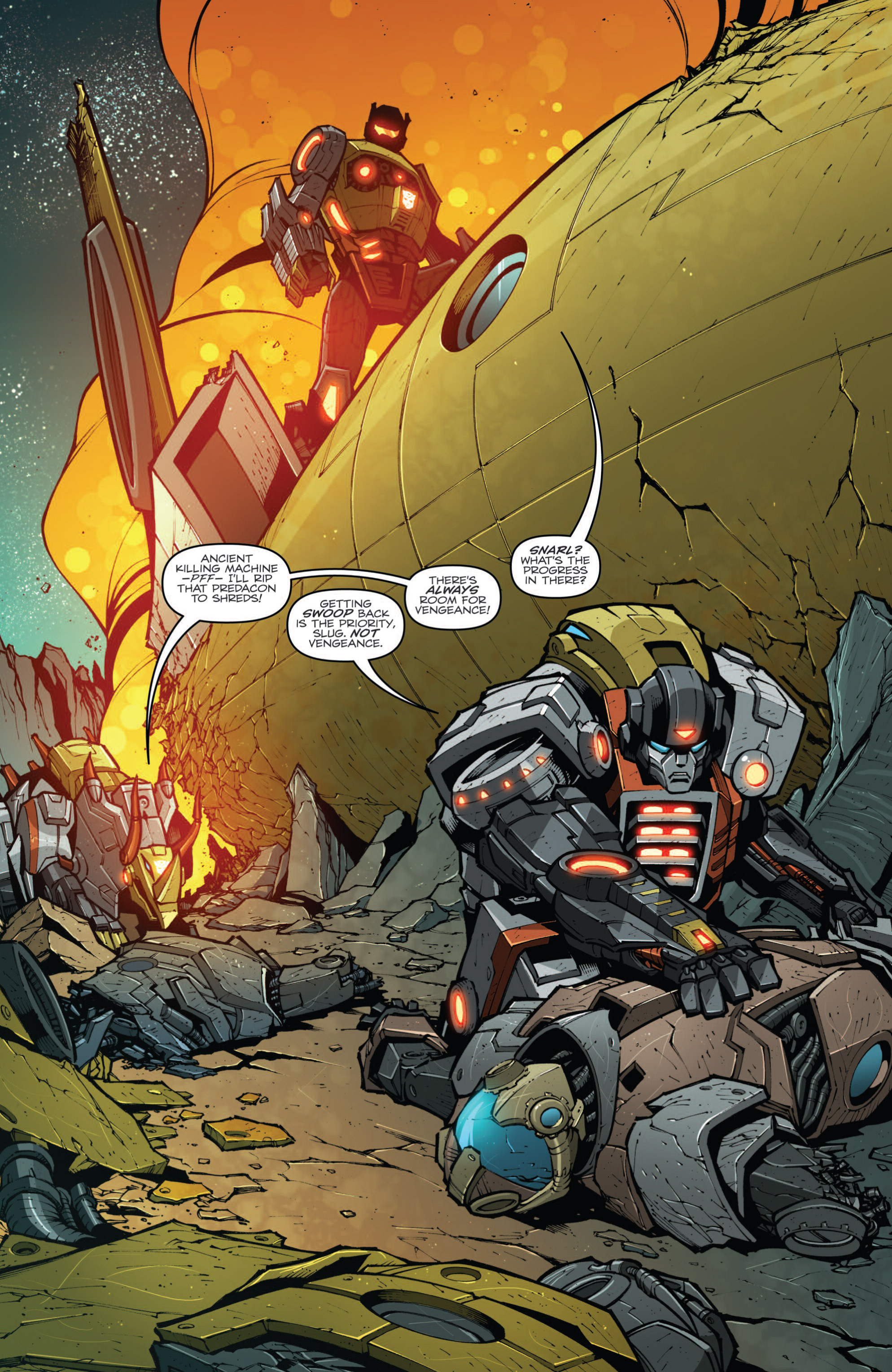 Read online The Transformers Prime: Rage of the Dinobots comic -  Issue #2 - 3
