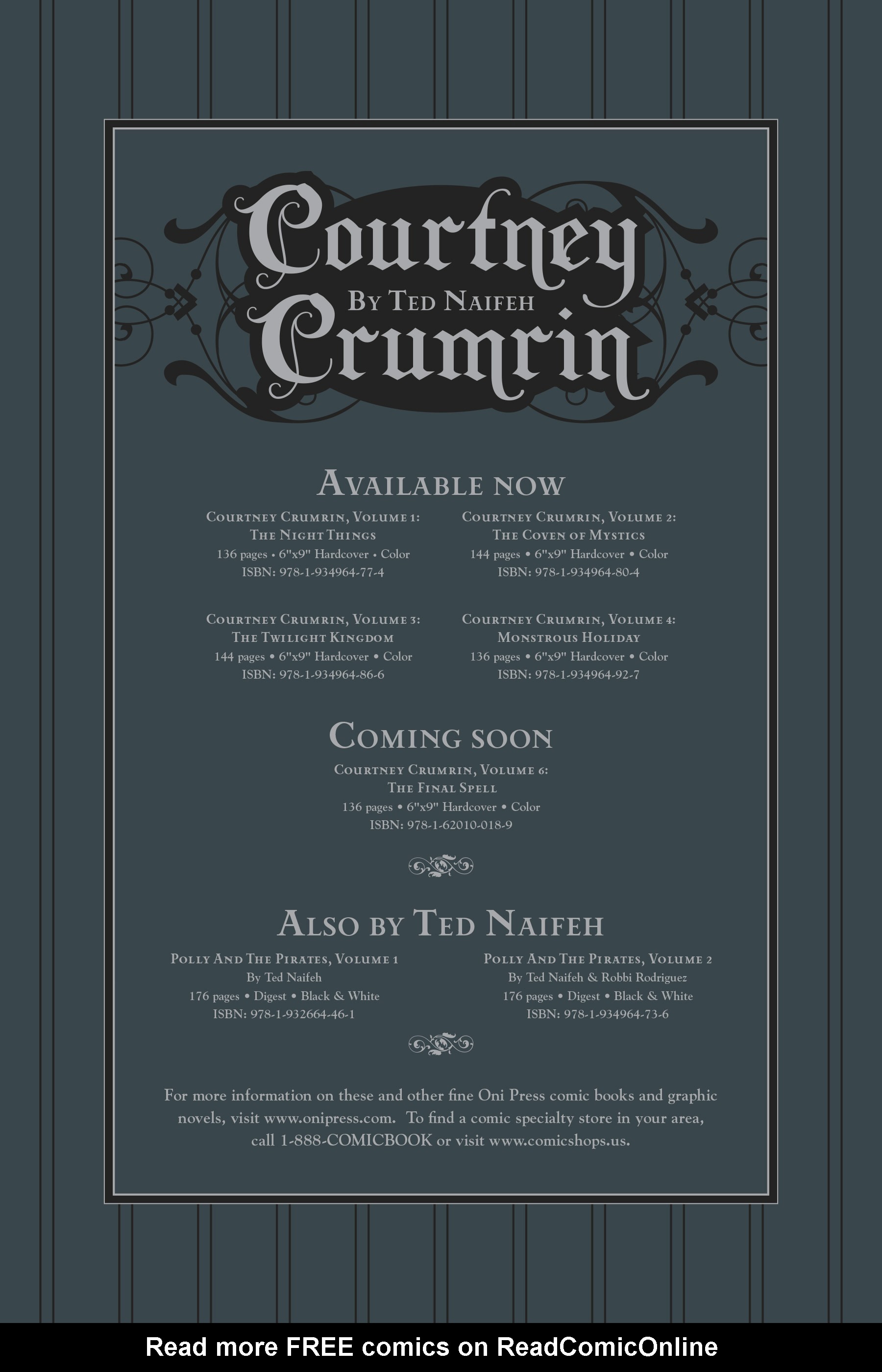 Read online Courtney Crumrin comic -  Issue # _TPB 5 - 142