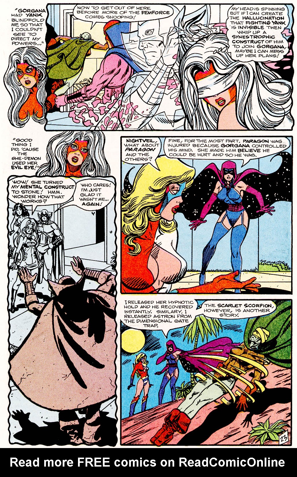 Read online Femforce comic -  Issue #73 - 27