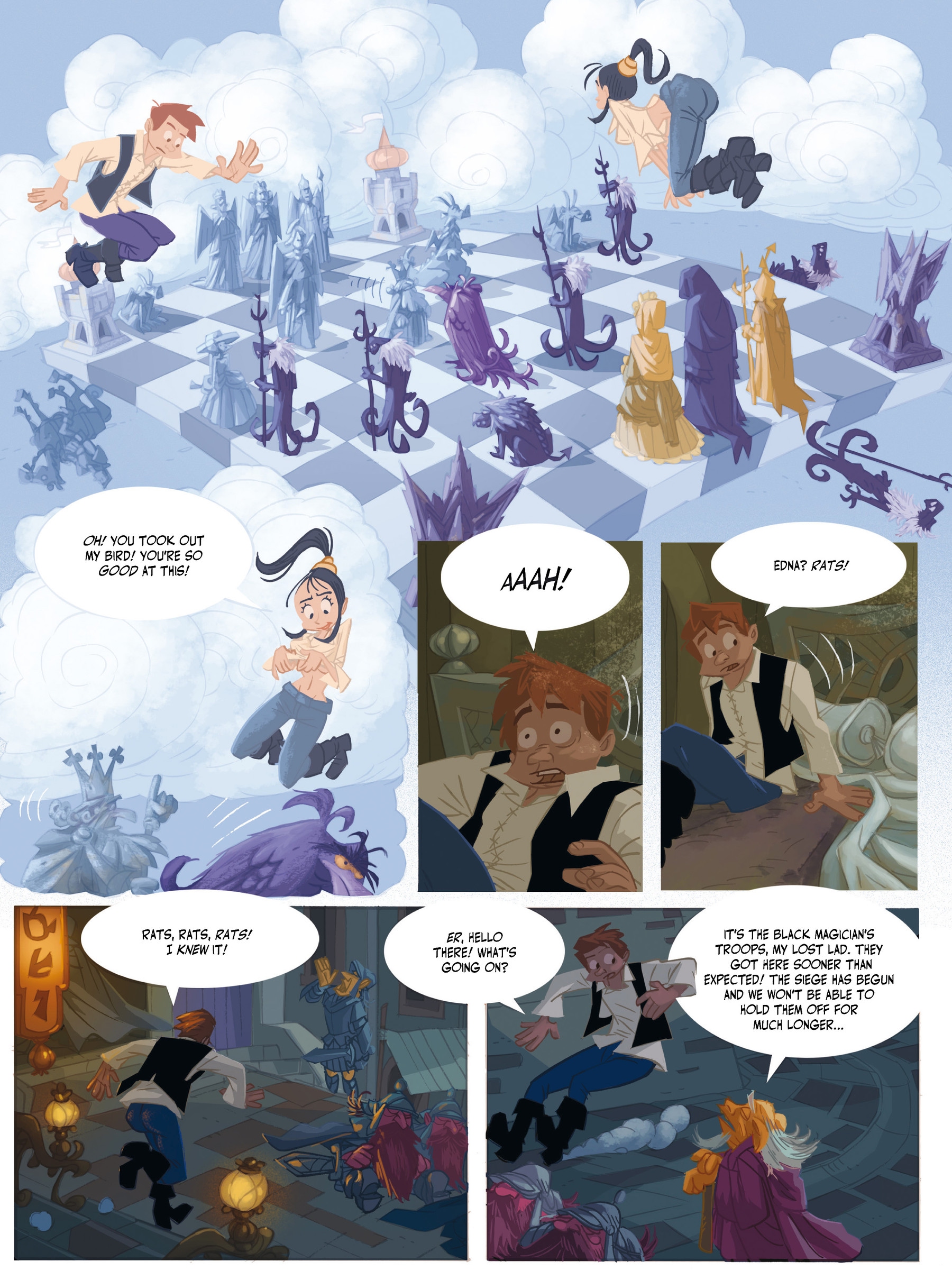 Read online Gregory and the Gargoyles comic -  Issue #3 - 43