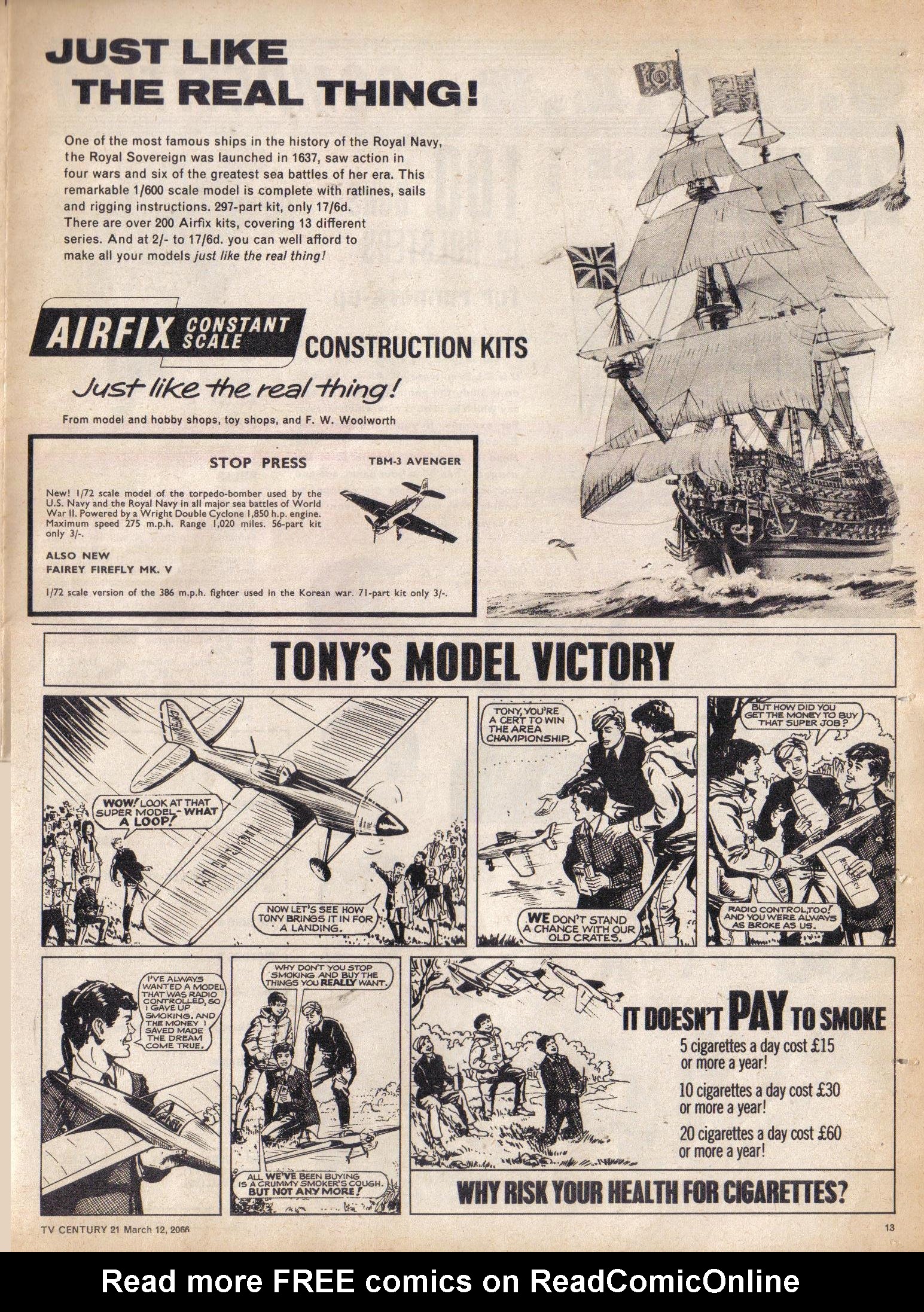 Read online TV Century 21 (TV 21) comic -  Issue #60 - 14