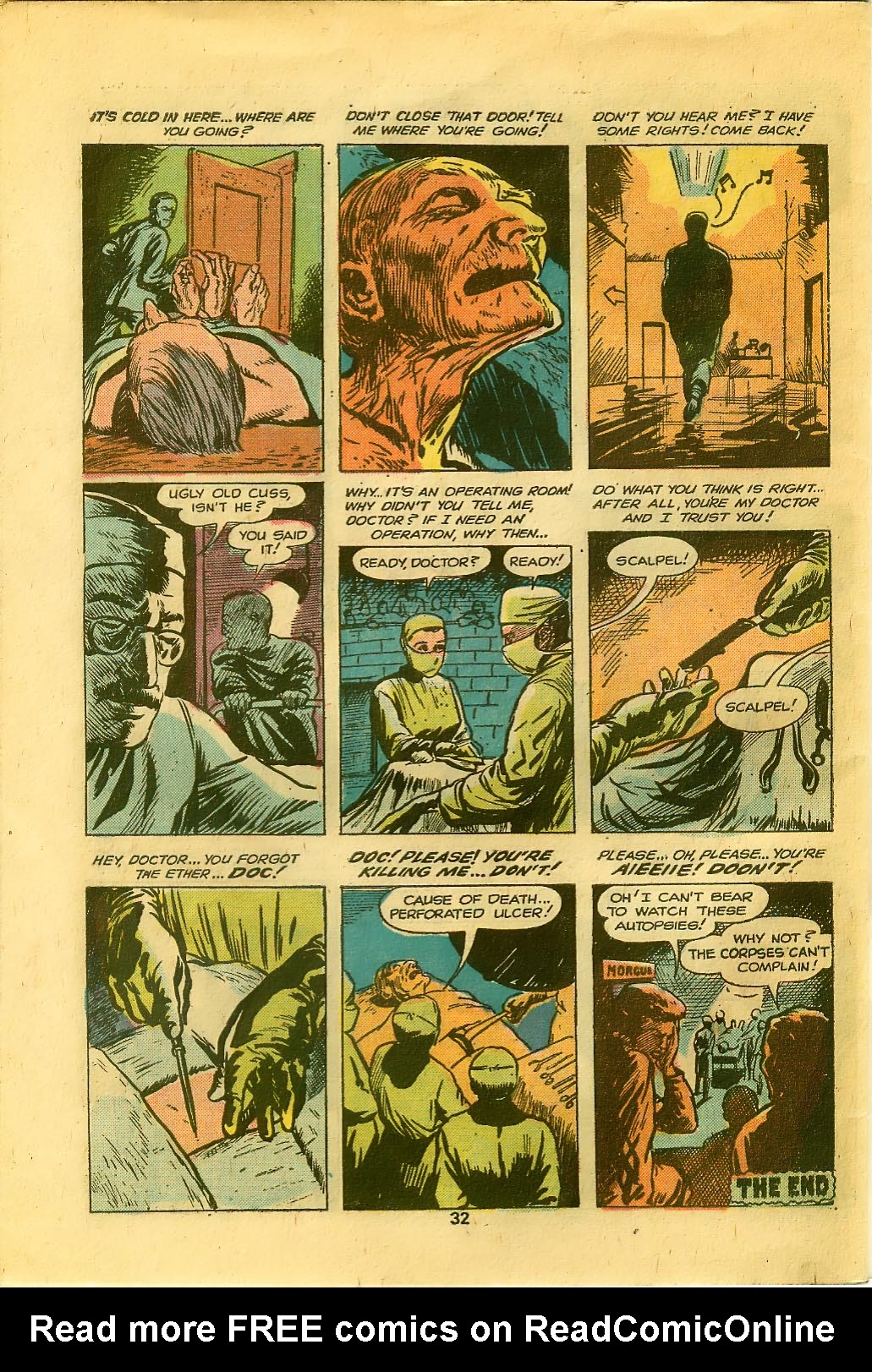 Read online Frankenstein (1973) comic -  Issue #14 - 22