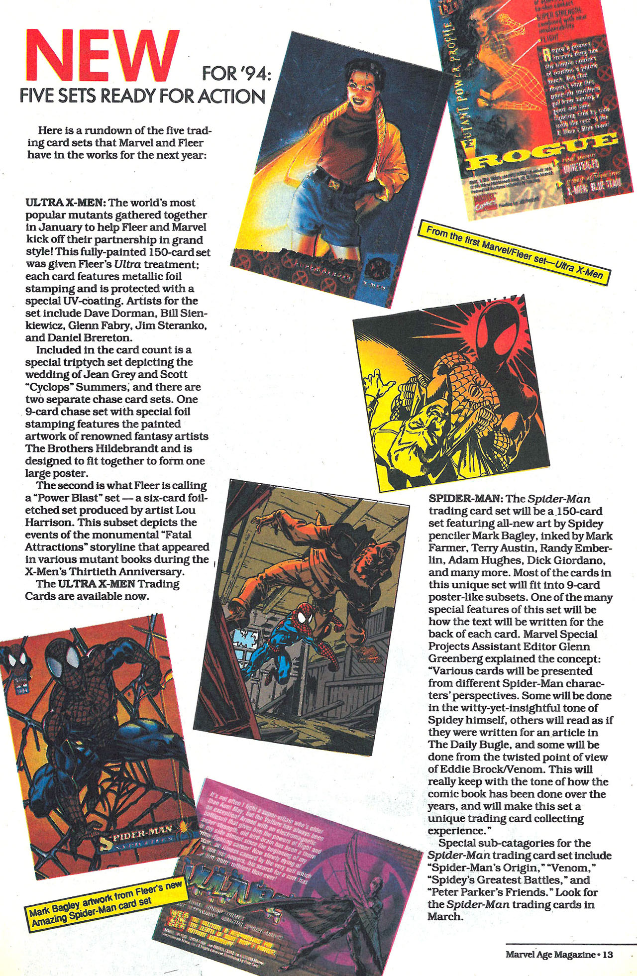 Read online Marvel Age comic -  Issue #135 - 13