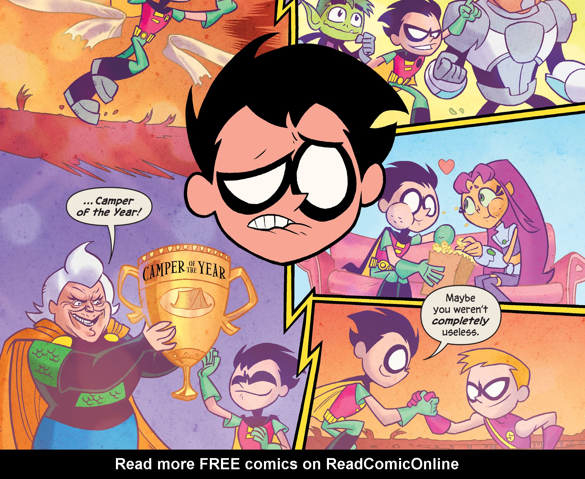 Read online Teen Titans Go! To Camp comic -  Issue #13 - 18