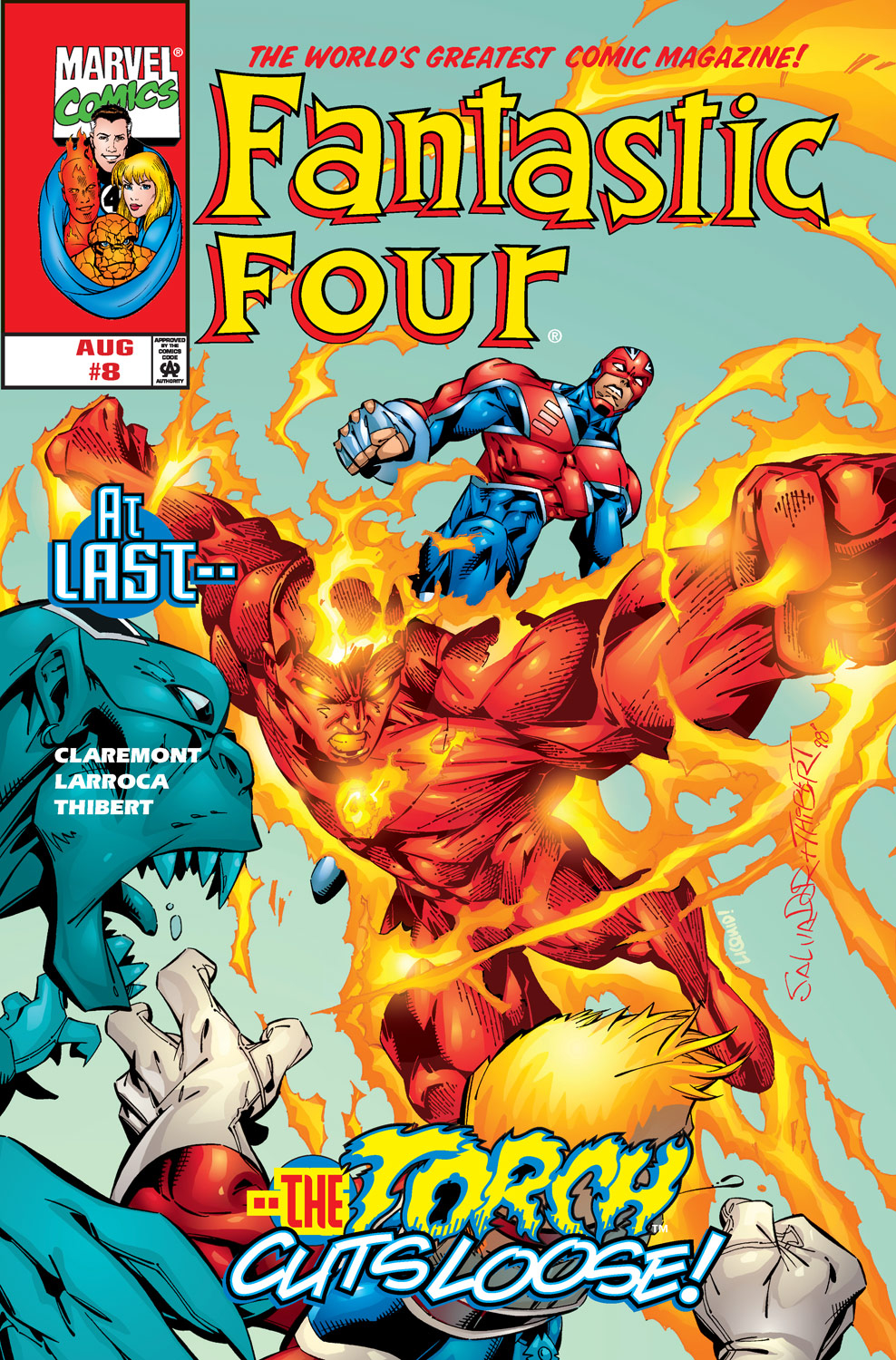 Read online Fantastic Four (1998) comic -  Issue #8 - 1