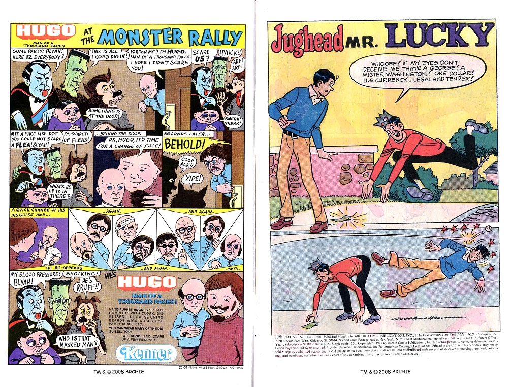 Read online Jughead (1965) comic -  Issue #248 - 2